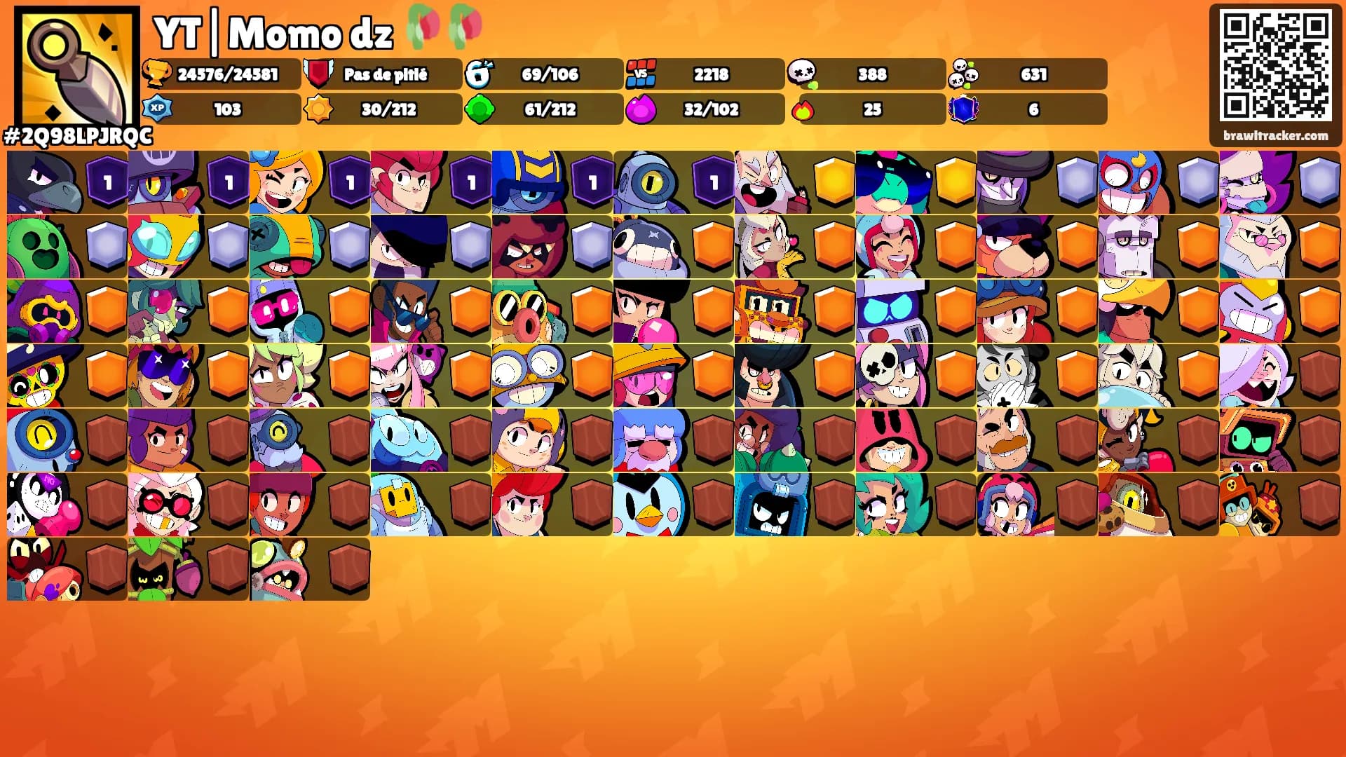 YT|Momo dz 🥀🥀's Ranks