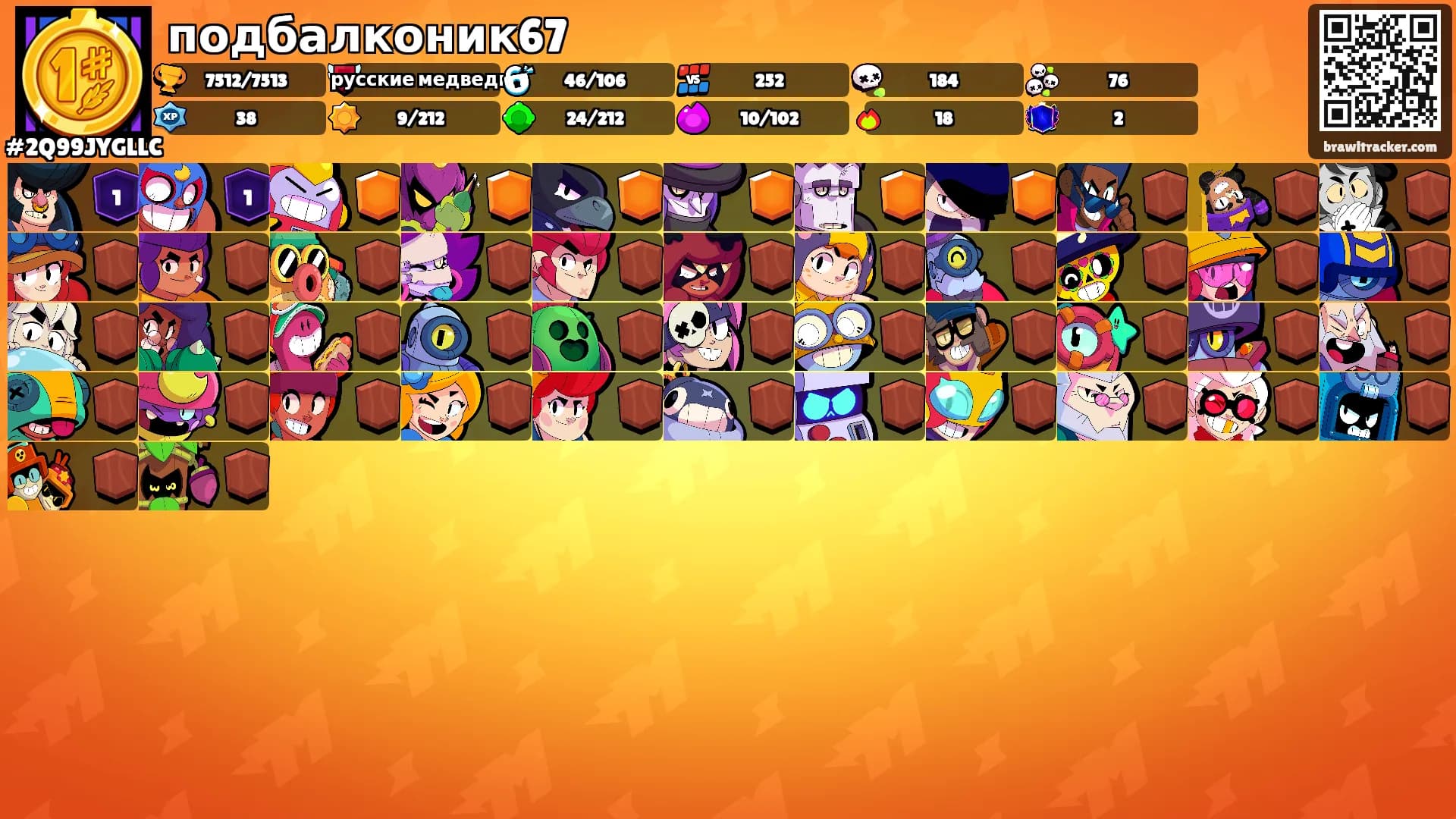 подбалконик67's Ranks
