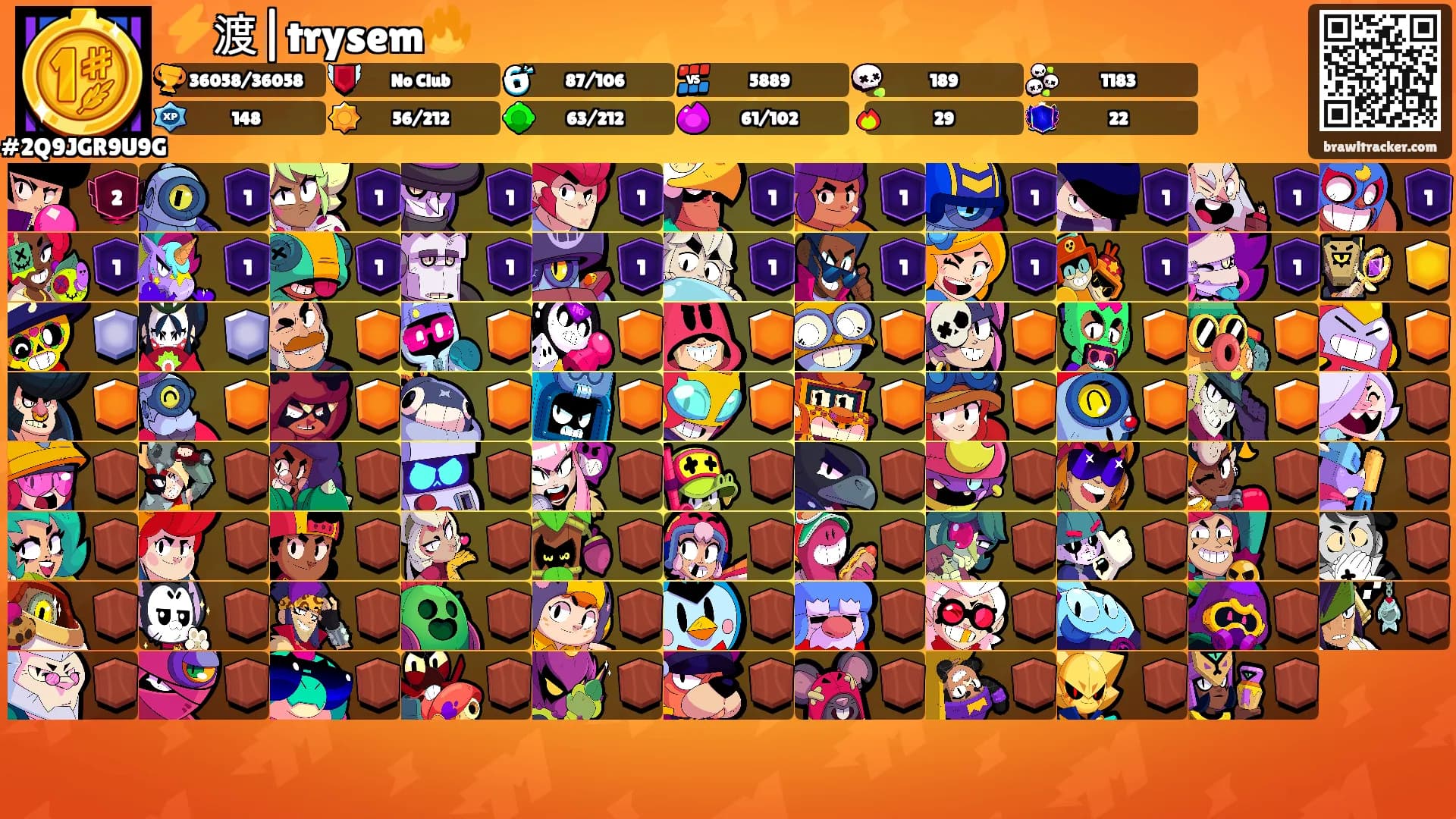 ⚡渡|trysem🔥's Ranks