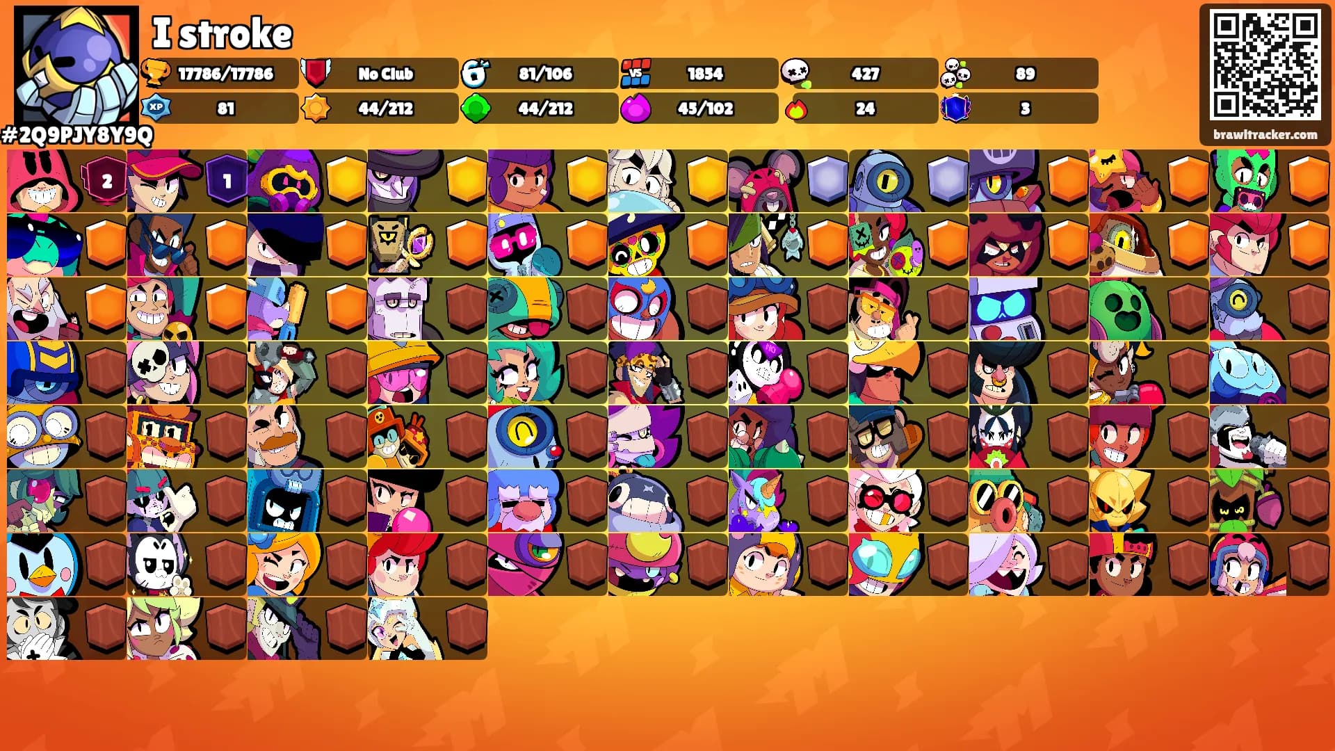 I stroke's Ranks