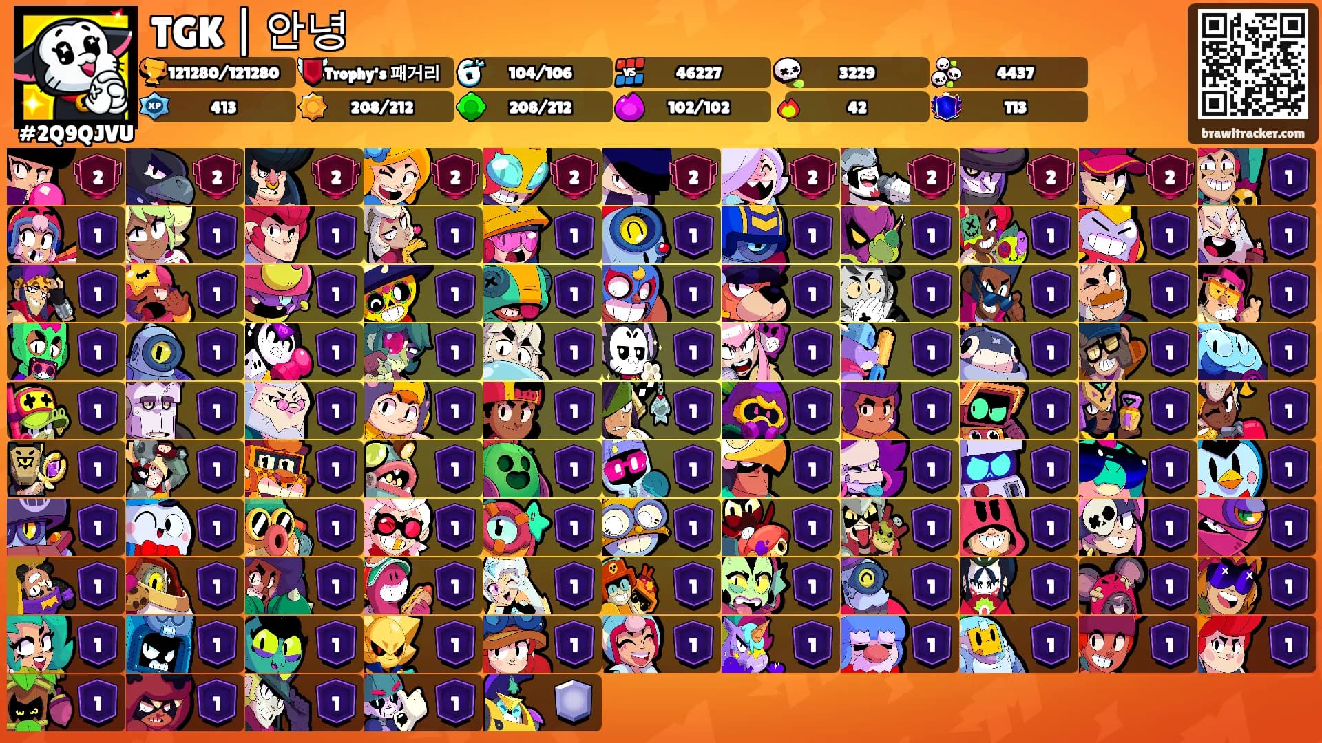 TGK | 안녕's Ranks