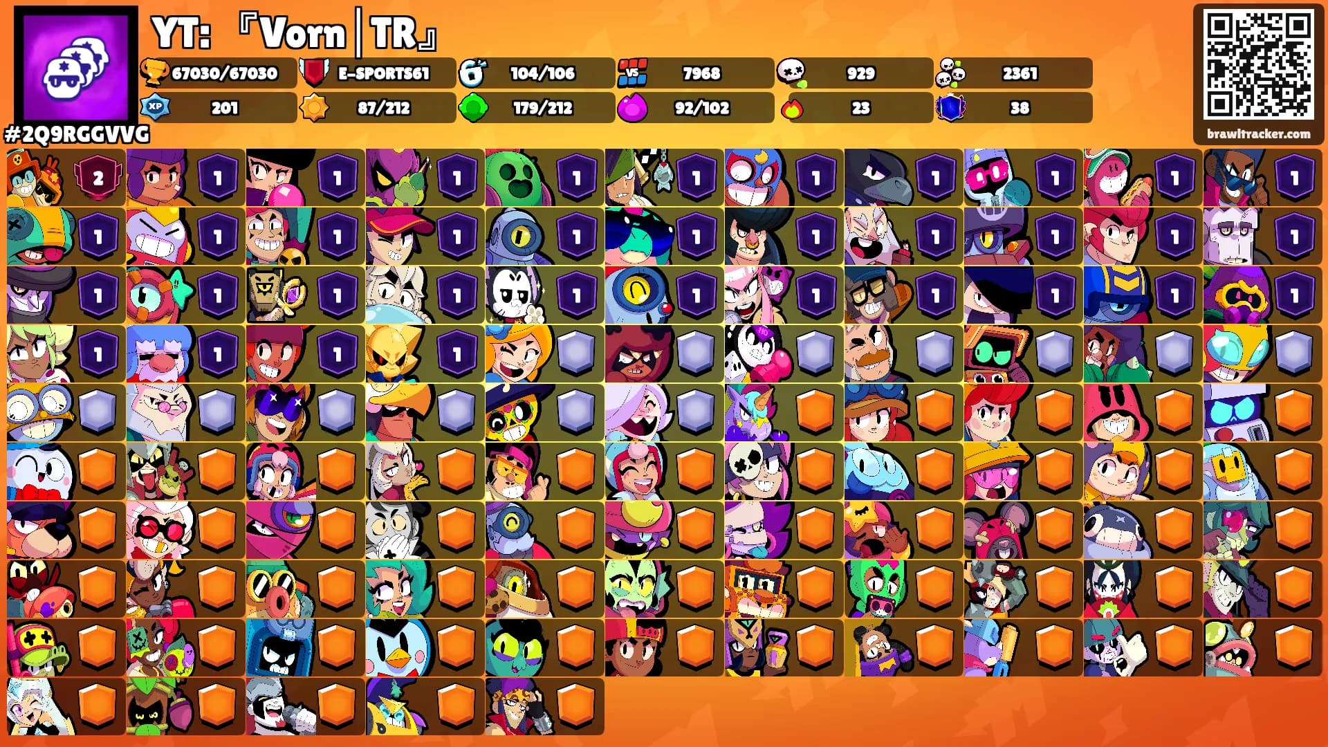 YT: 『Vorn│TR』's Ranks