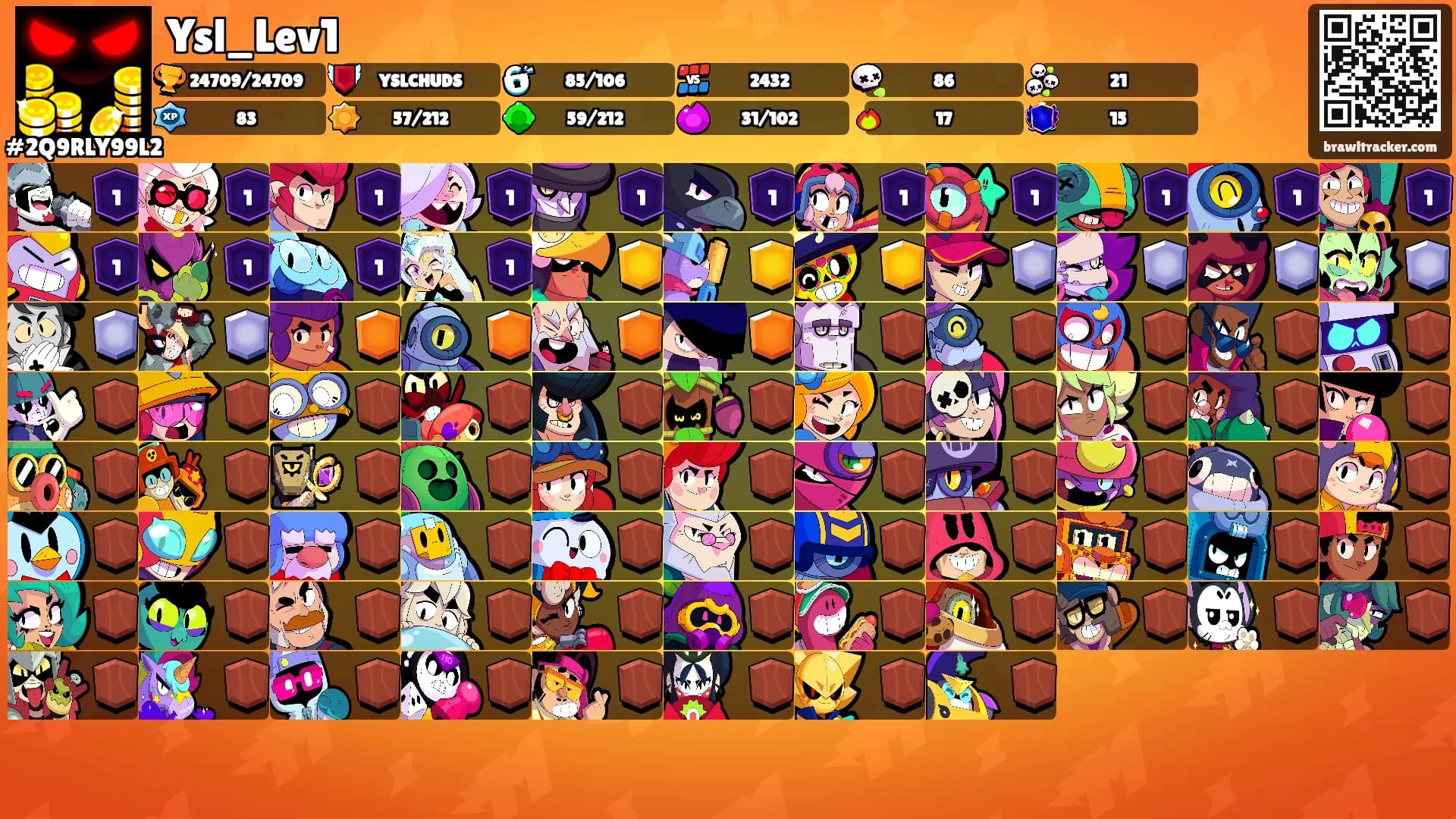 Ysl_Lev1's Ranks