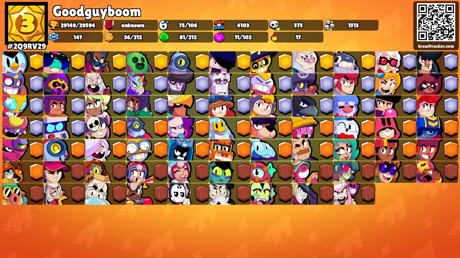 Goodguyboom's Ranks