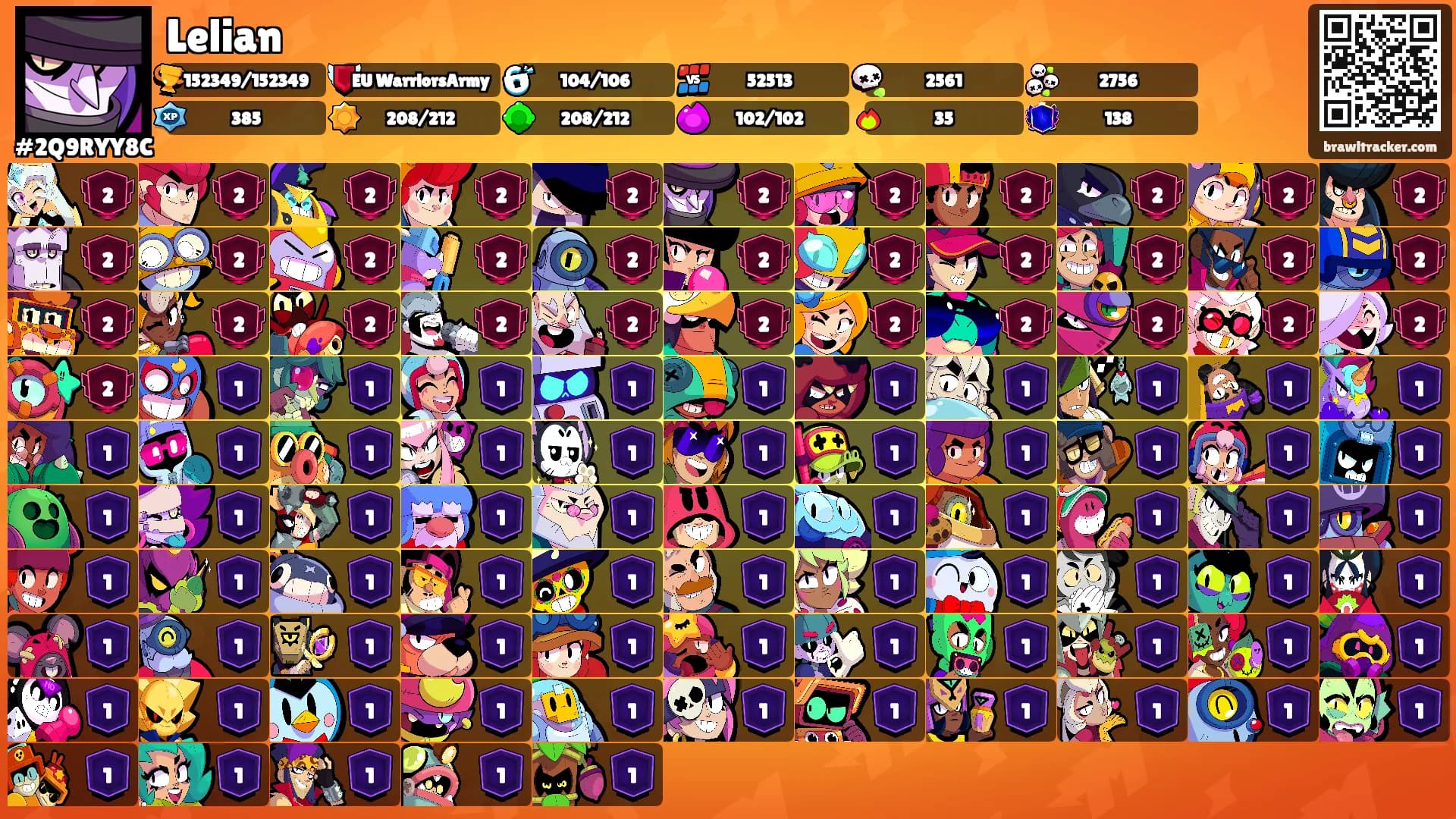 Lelian's Ranks