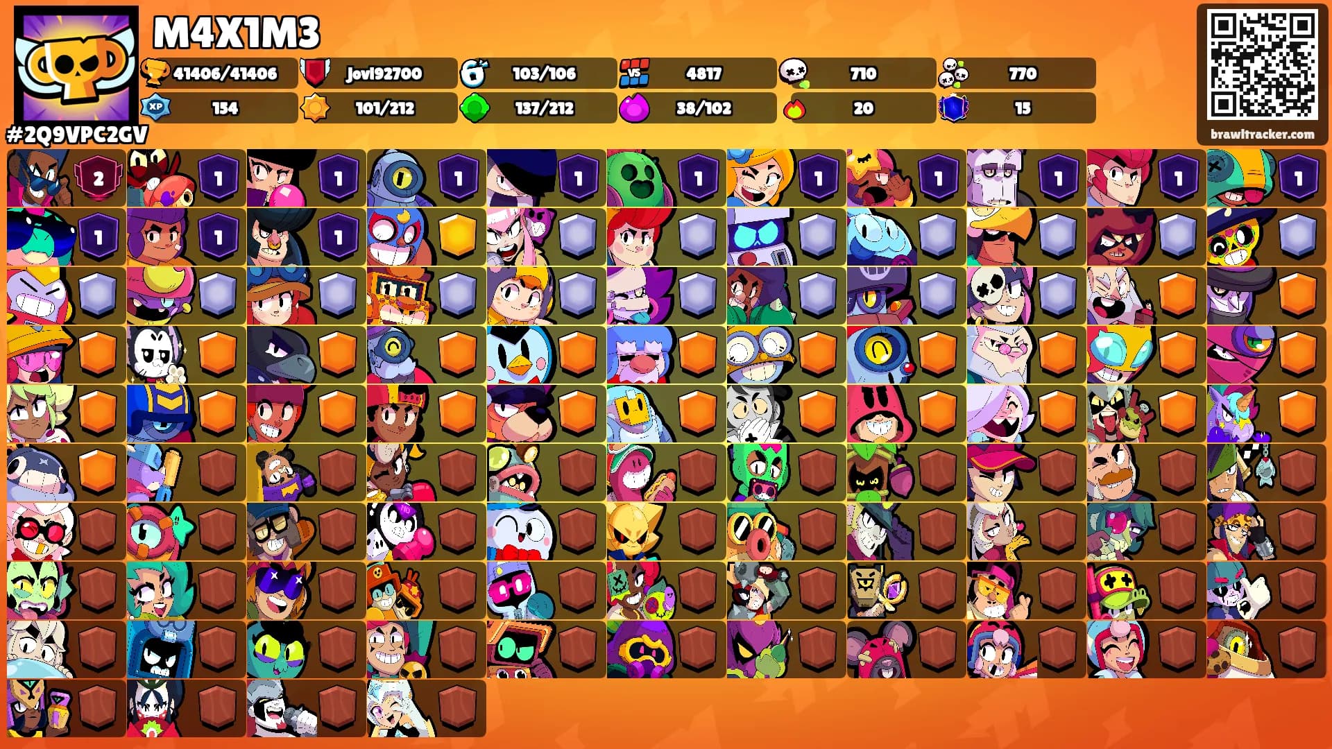 M4X1M3's Ranks