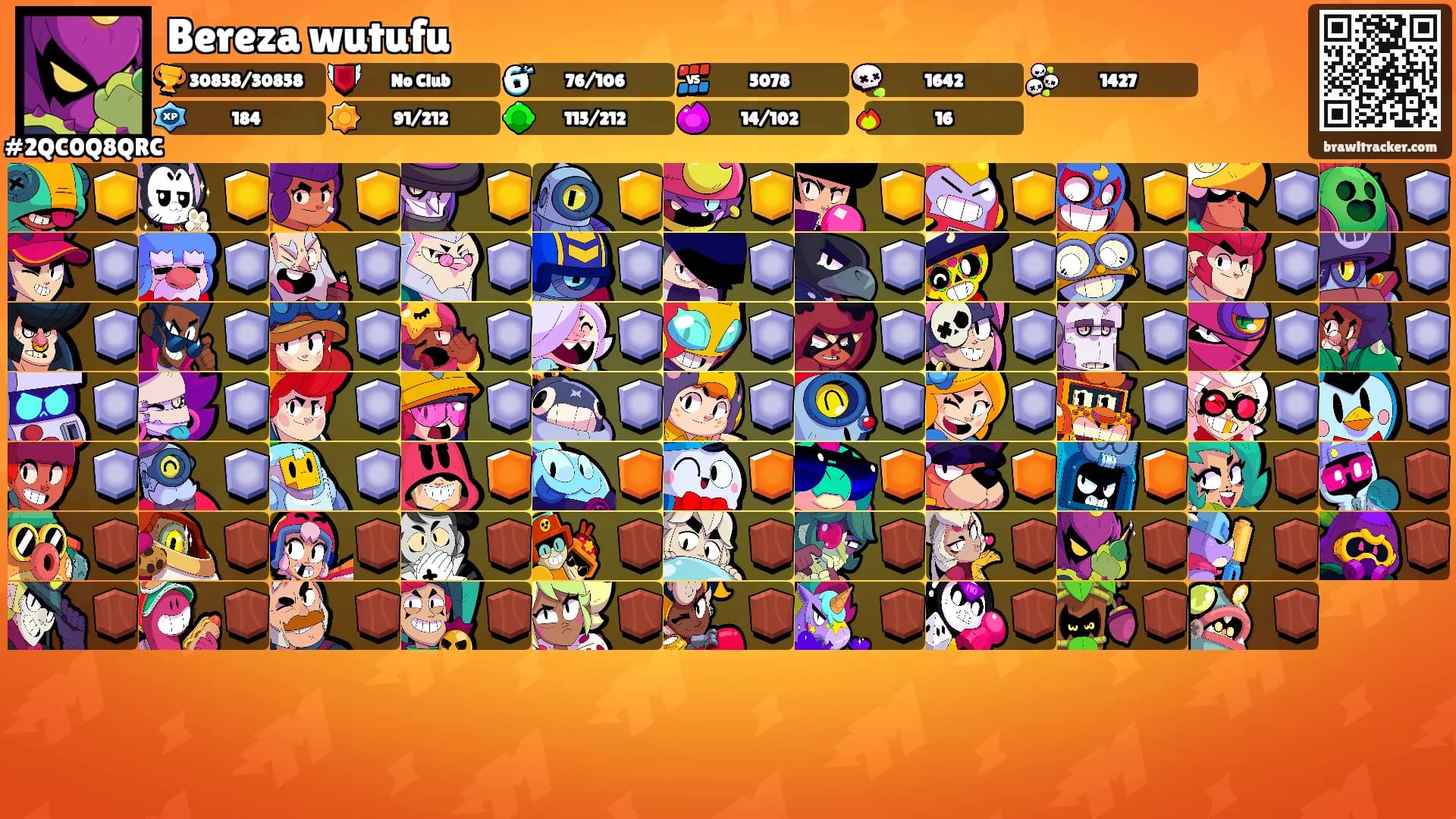 Bereza wutufu's Ranks