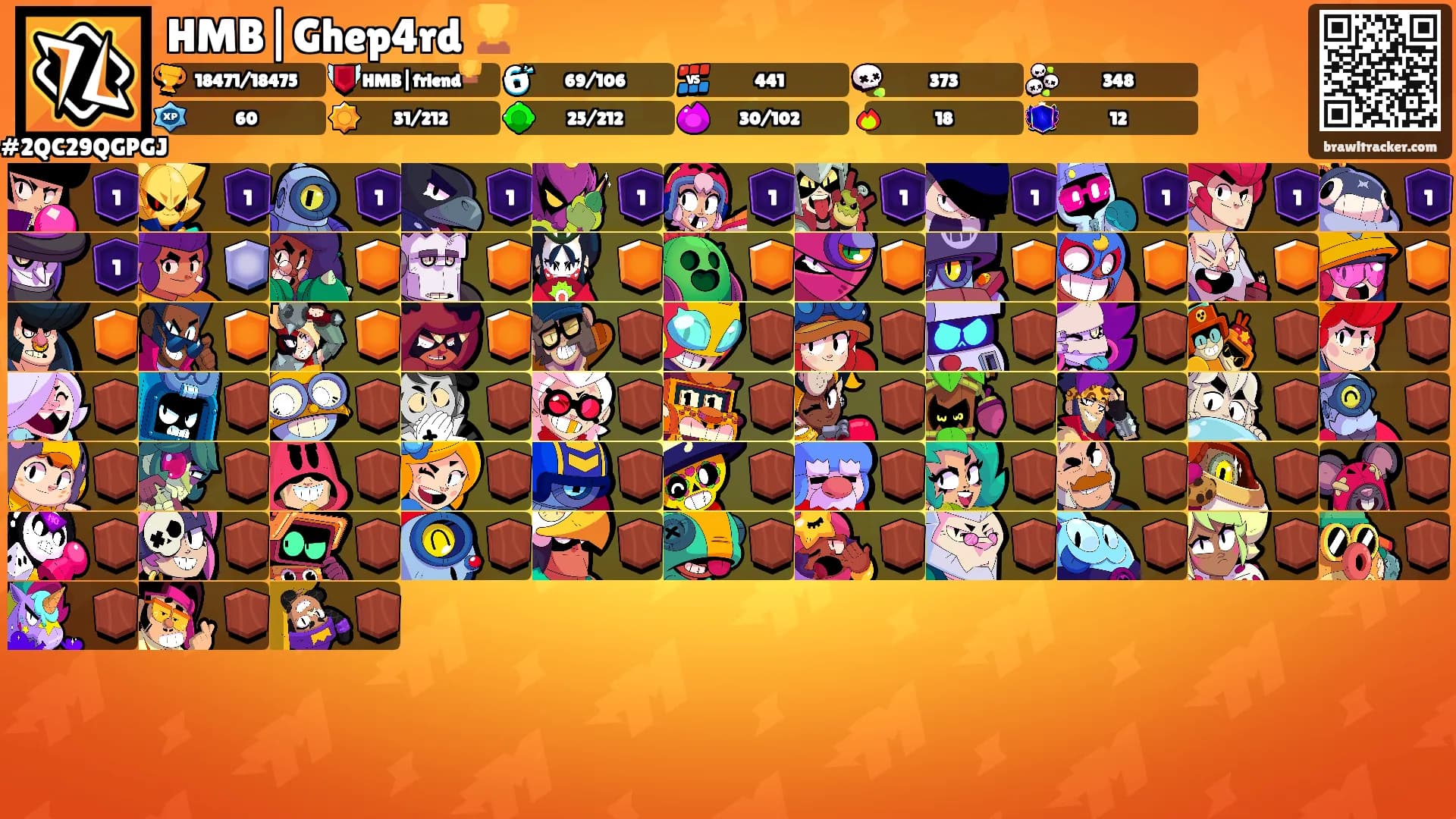 HMB|Ghep4rd 🏆's Ranks