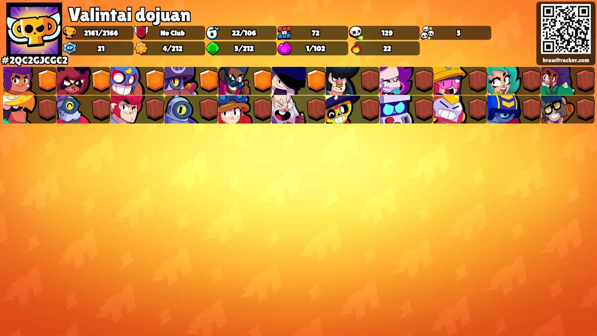 Valintai dojuan's Ranks