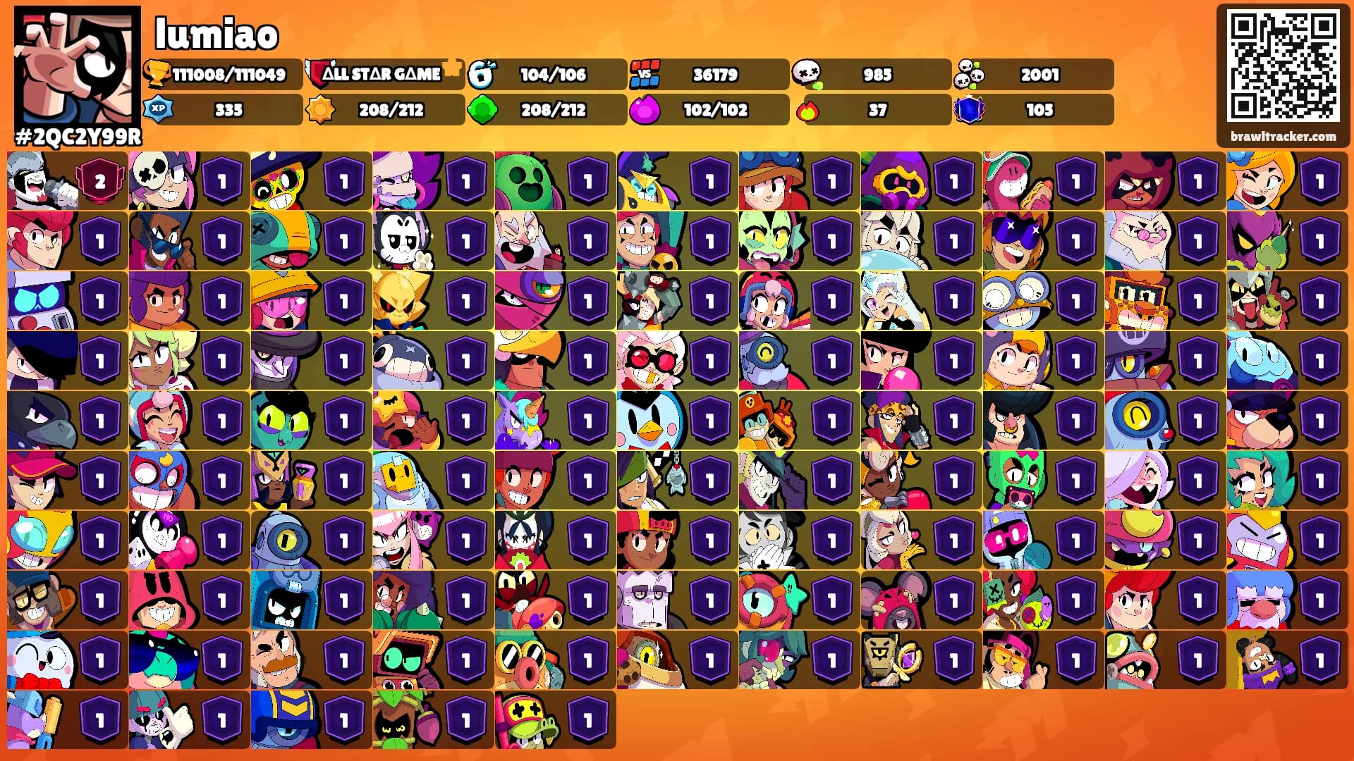 lumiao's Ranks