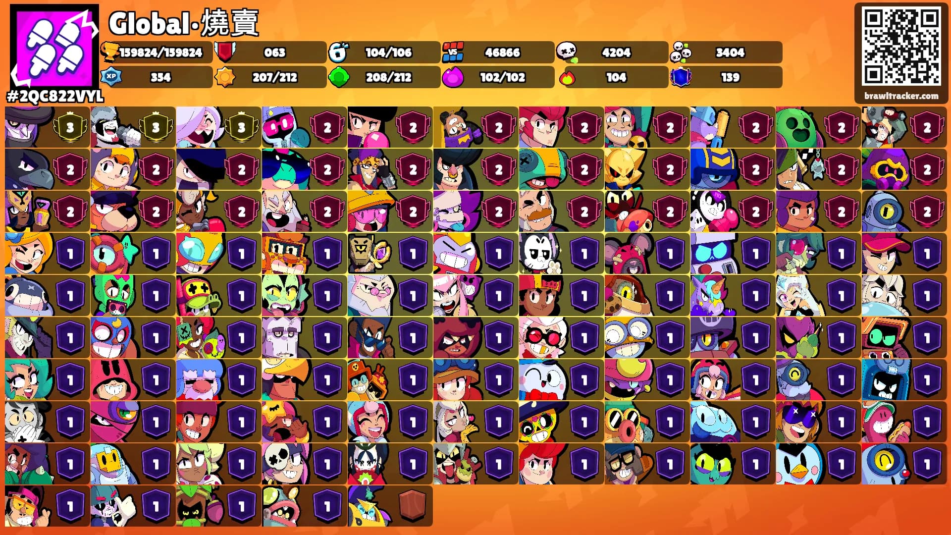 Global•燒賣's Ranks