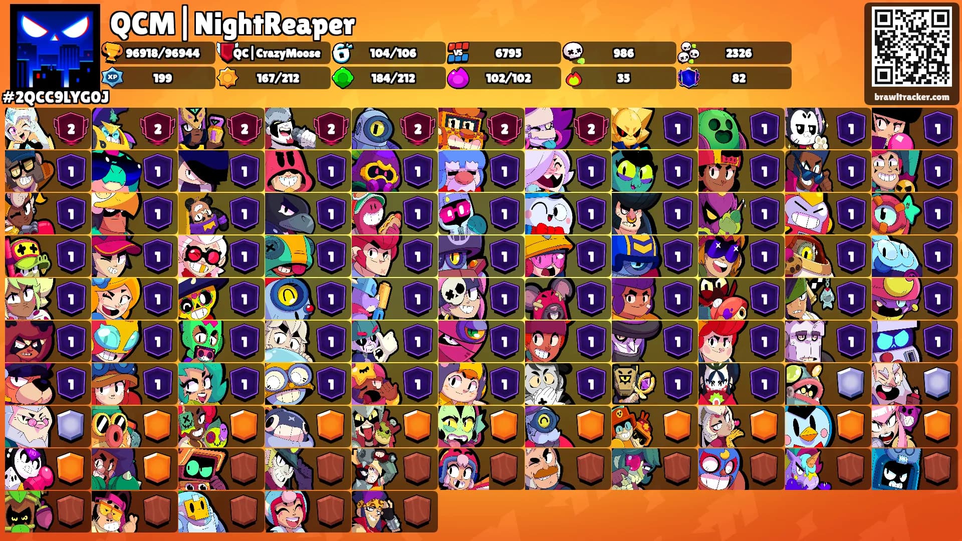 QCM|NightReaper's Ranks