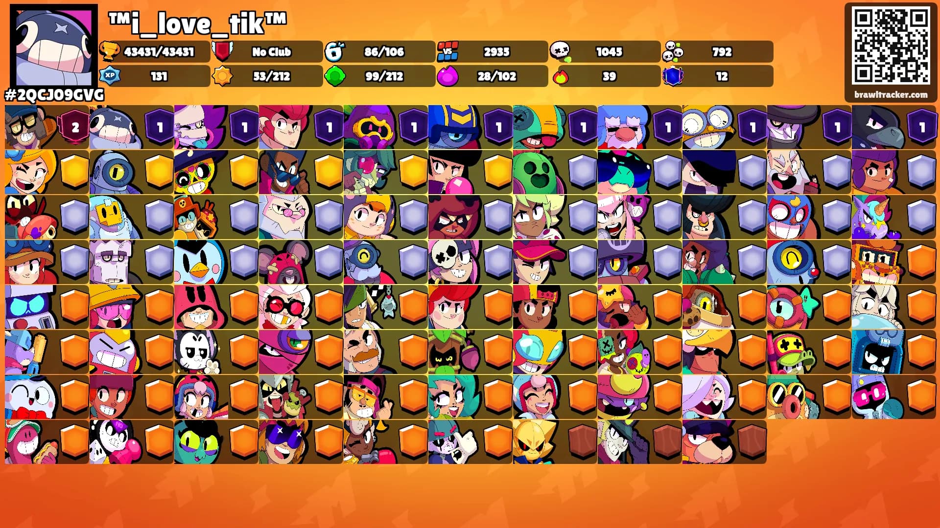 ™i_love_tik™'s Ranks