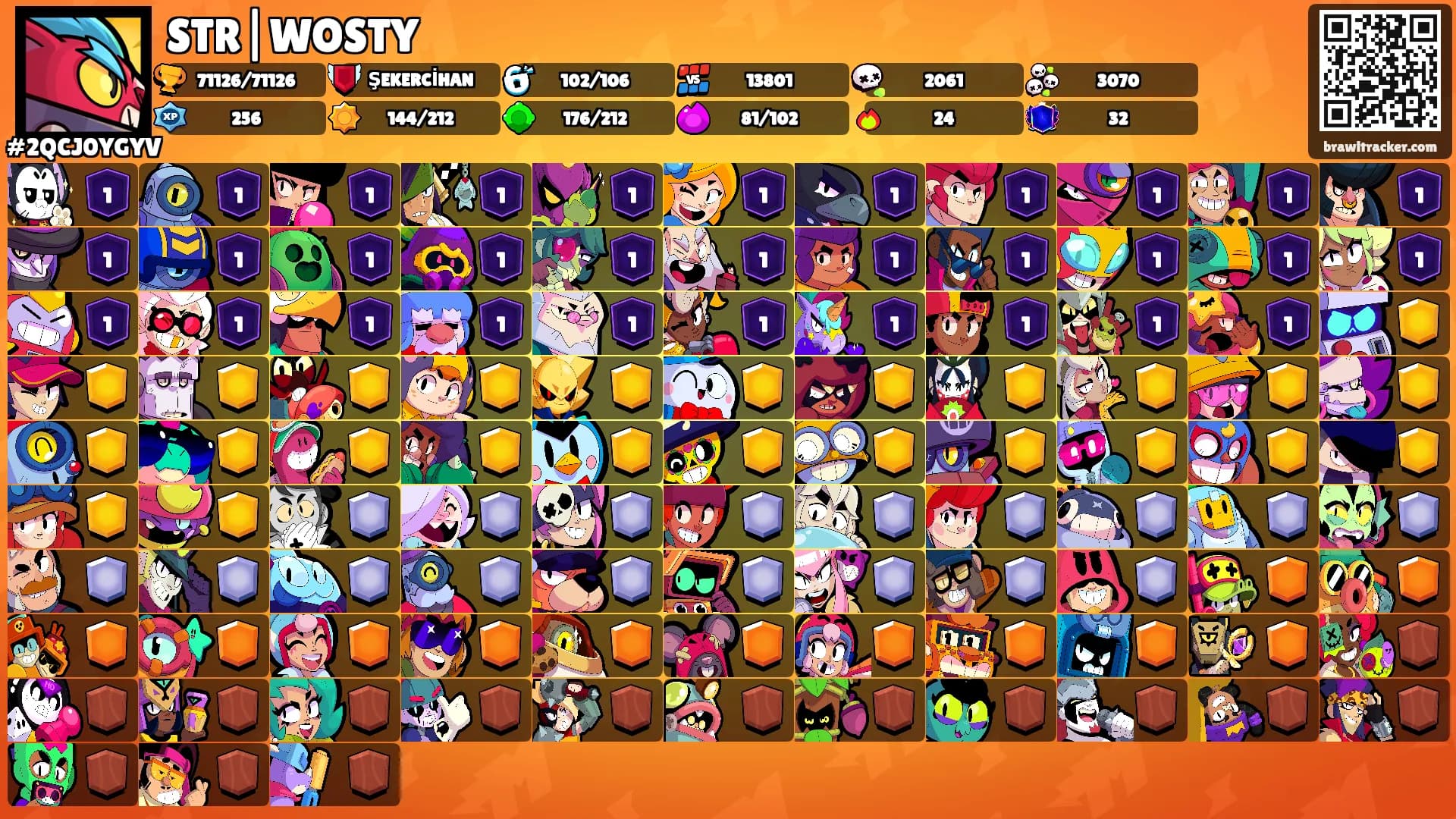 STR|WOSTY's Ranks