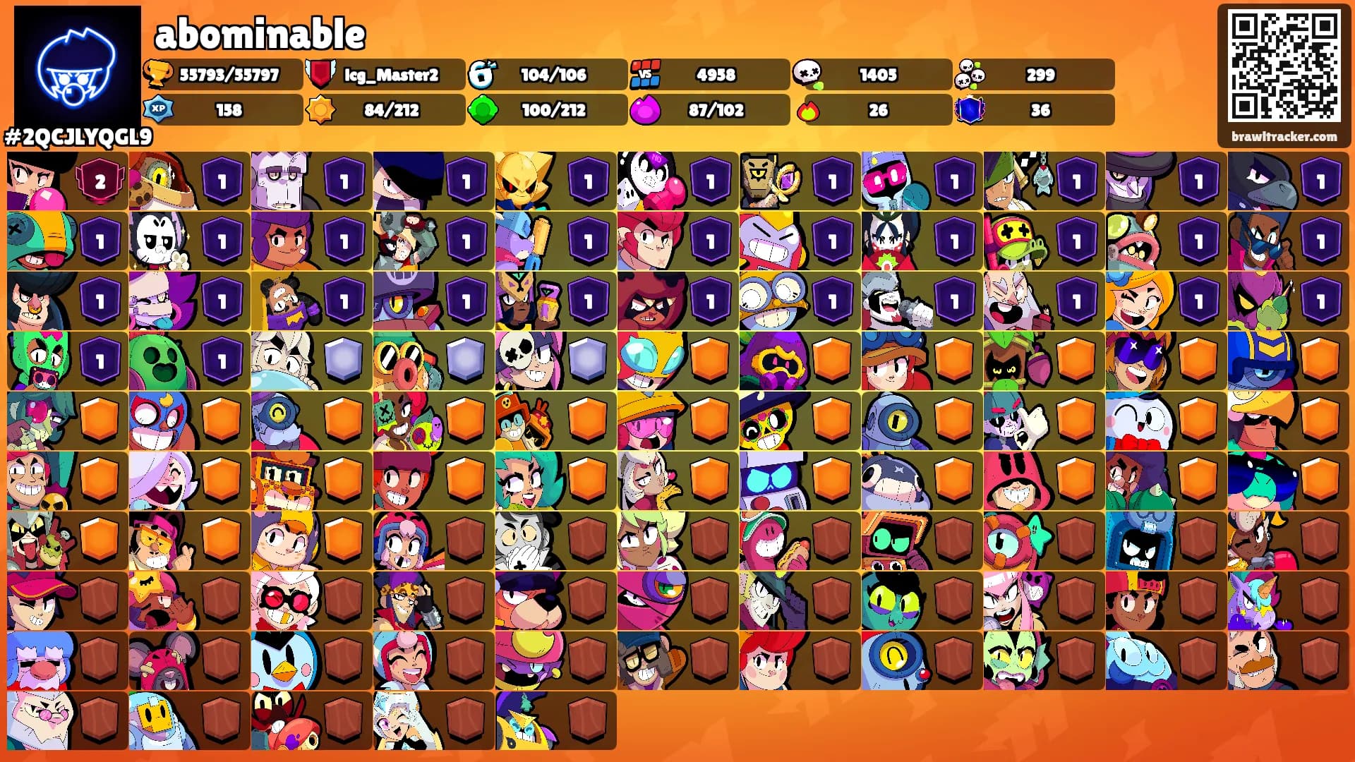 abominable's Ranks
