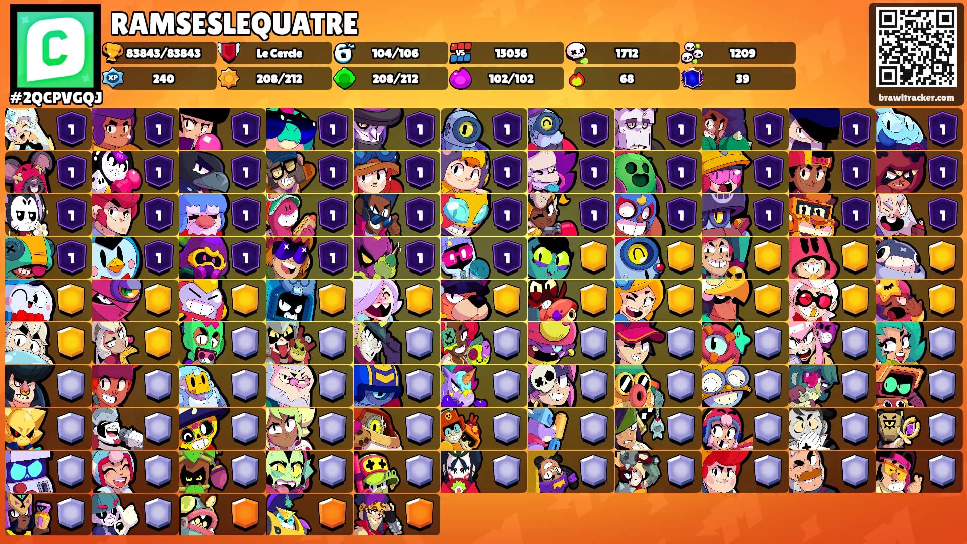 RAMSESLEQUATRE's Ranks