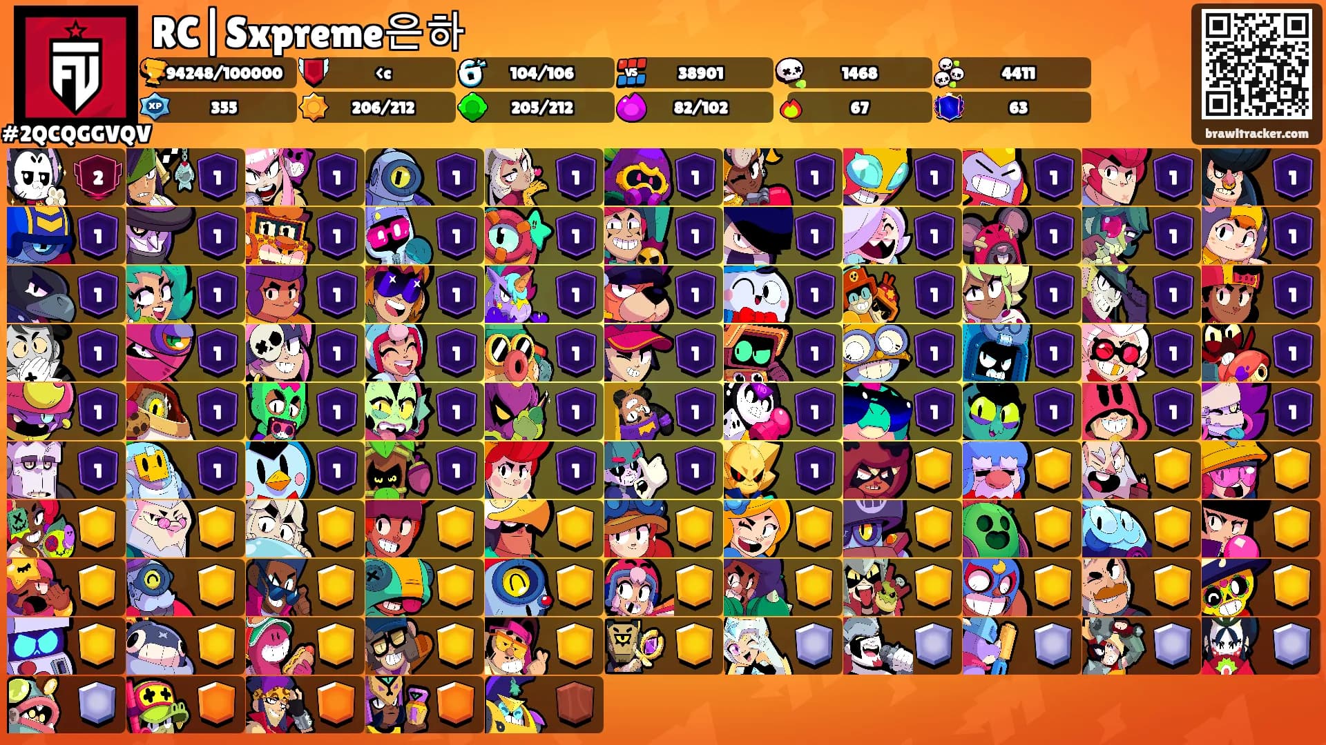 RC|Sxpreme은하's Ranks