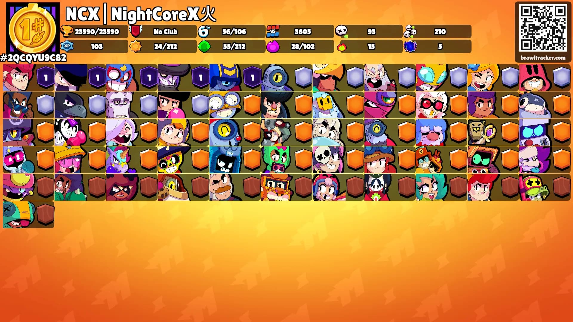 NCX|NightCoreX火's Ranks