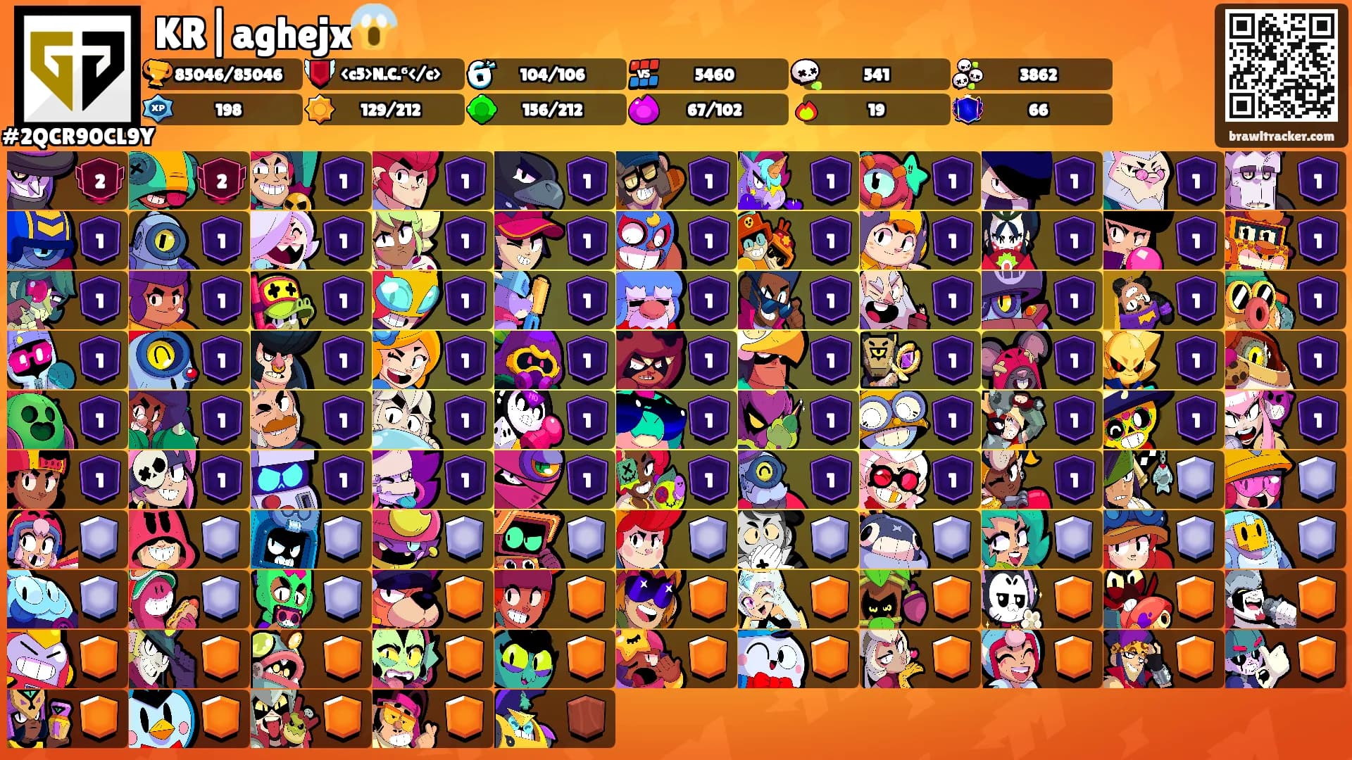 KR|aghejx😱's Ranks