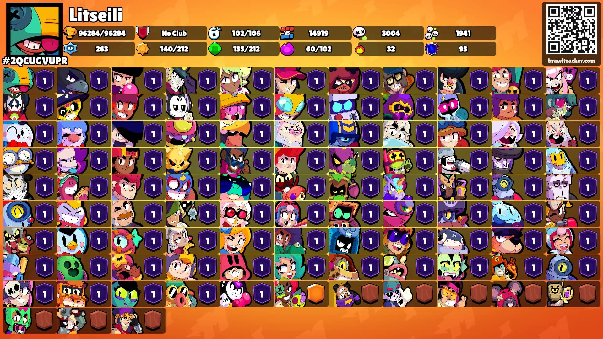Litseili's Ranks