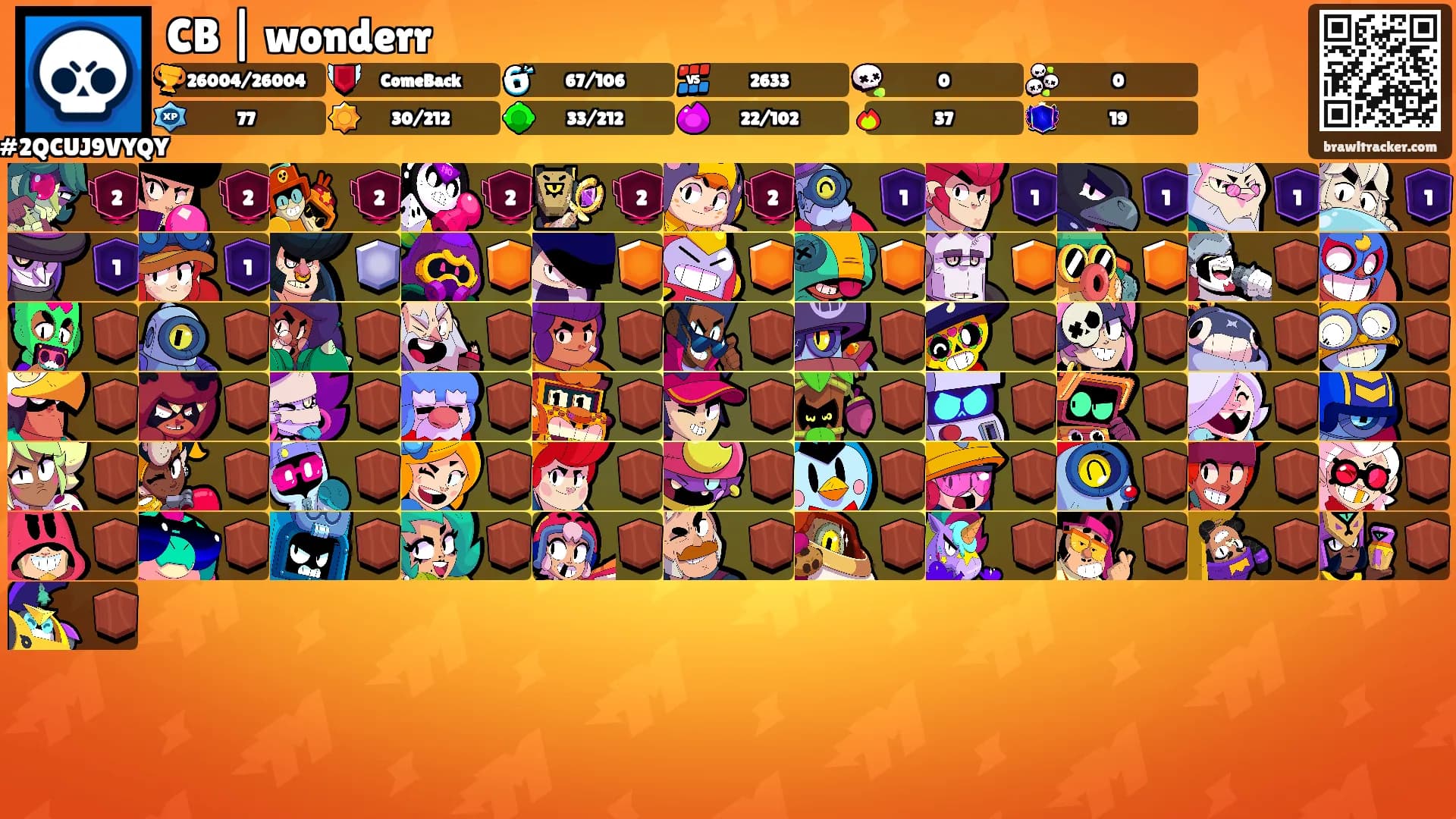CB | wonderr's Ranks