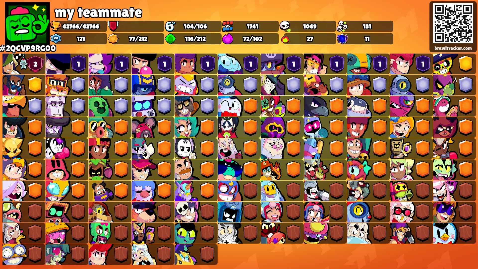 my teammate's Ranks