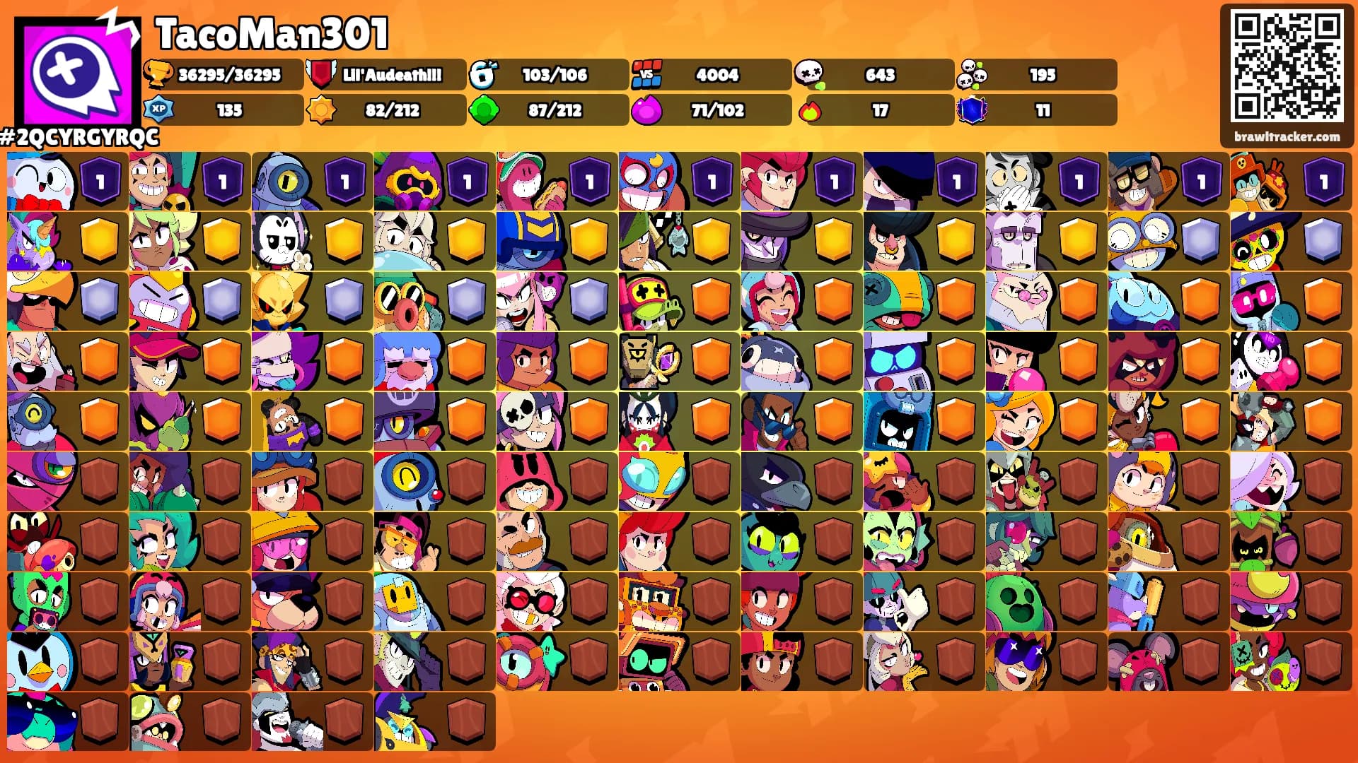 TacoMan301's Ranks