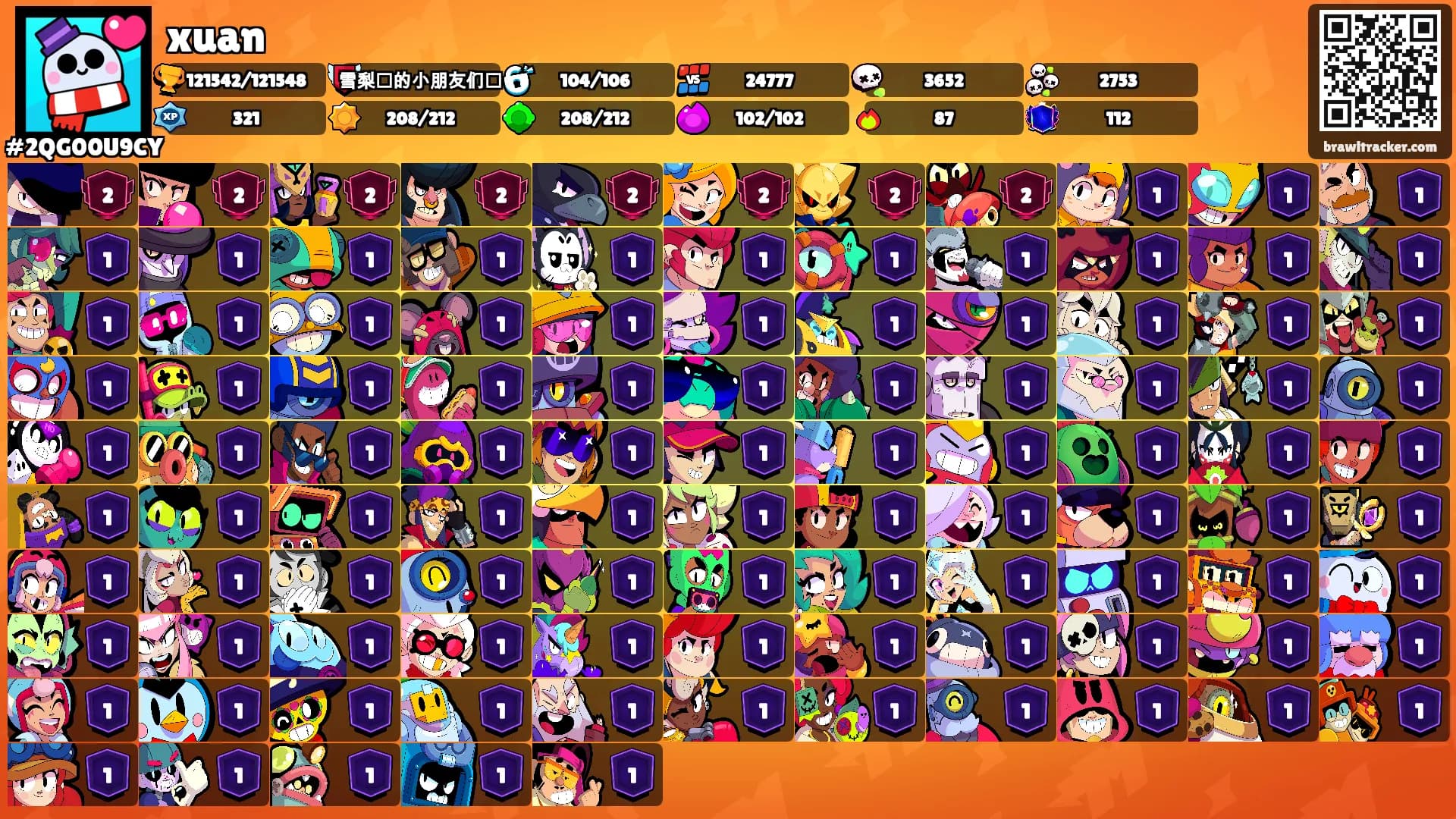 xuan's Ranks