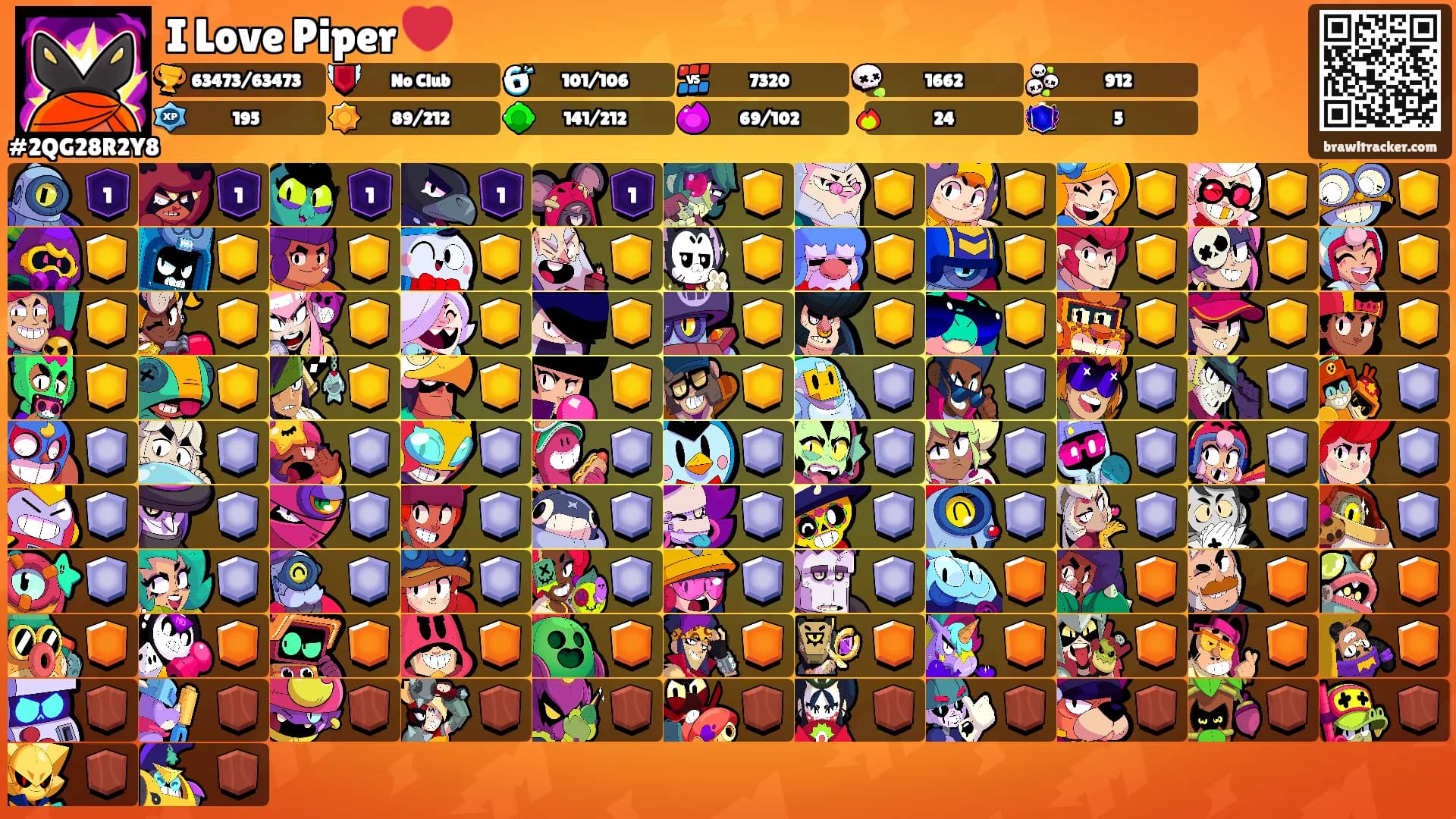 I Love Piper ❤️'s Ranks