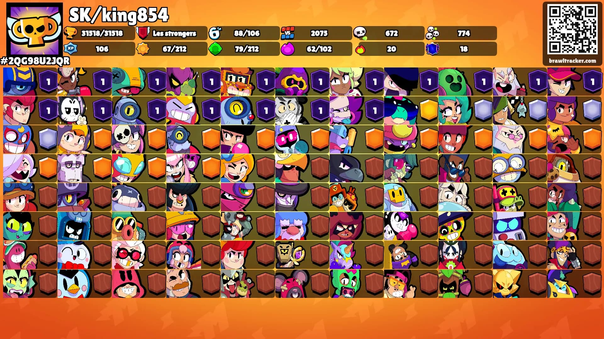 SK/king854's Ranks