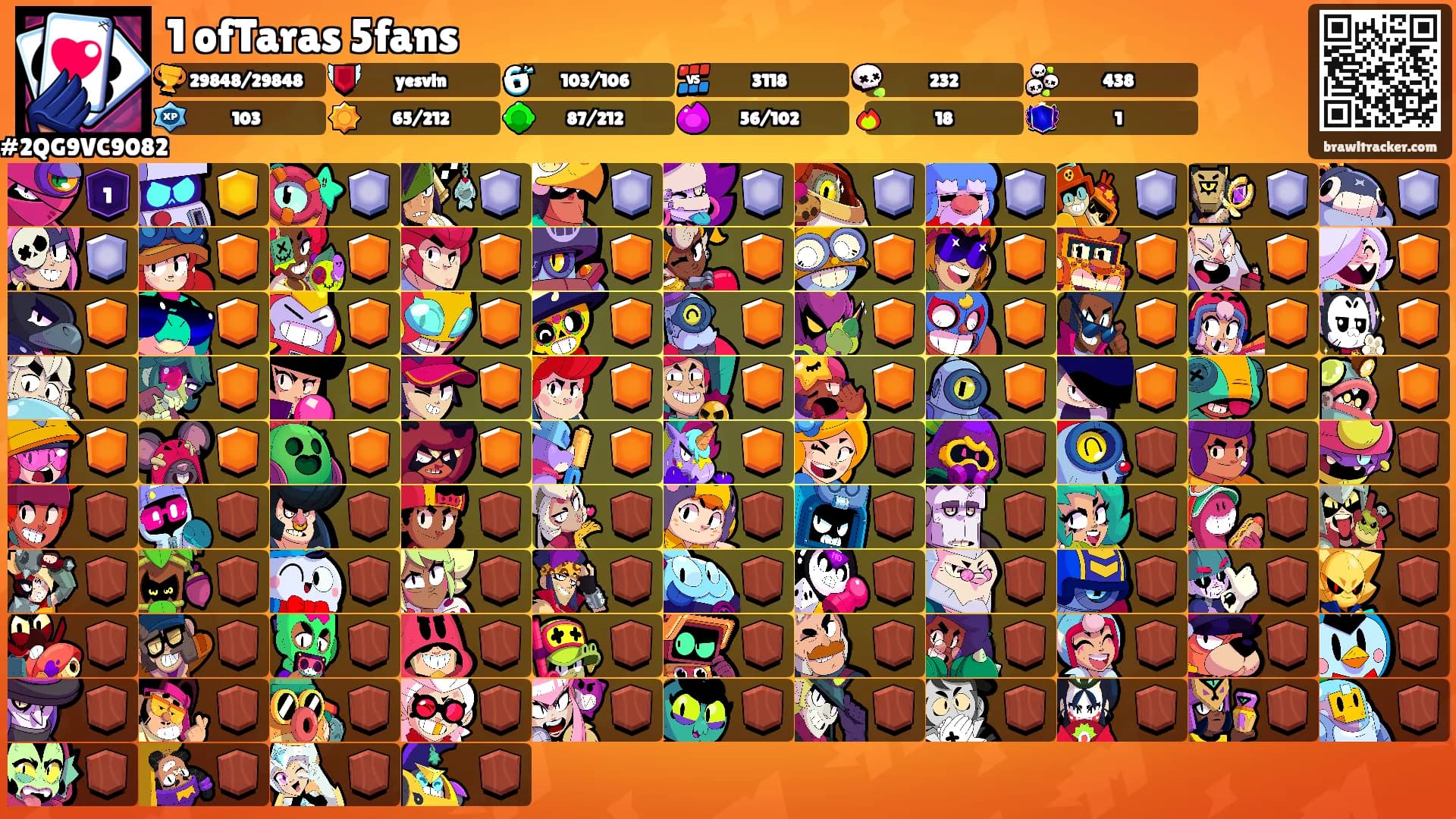 1 ofTaras 5fans's Ranks