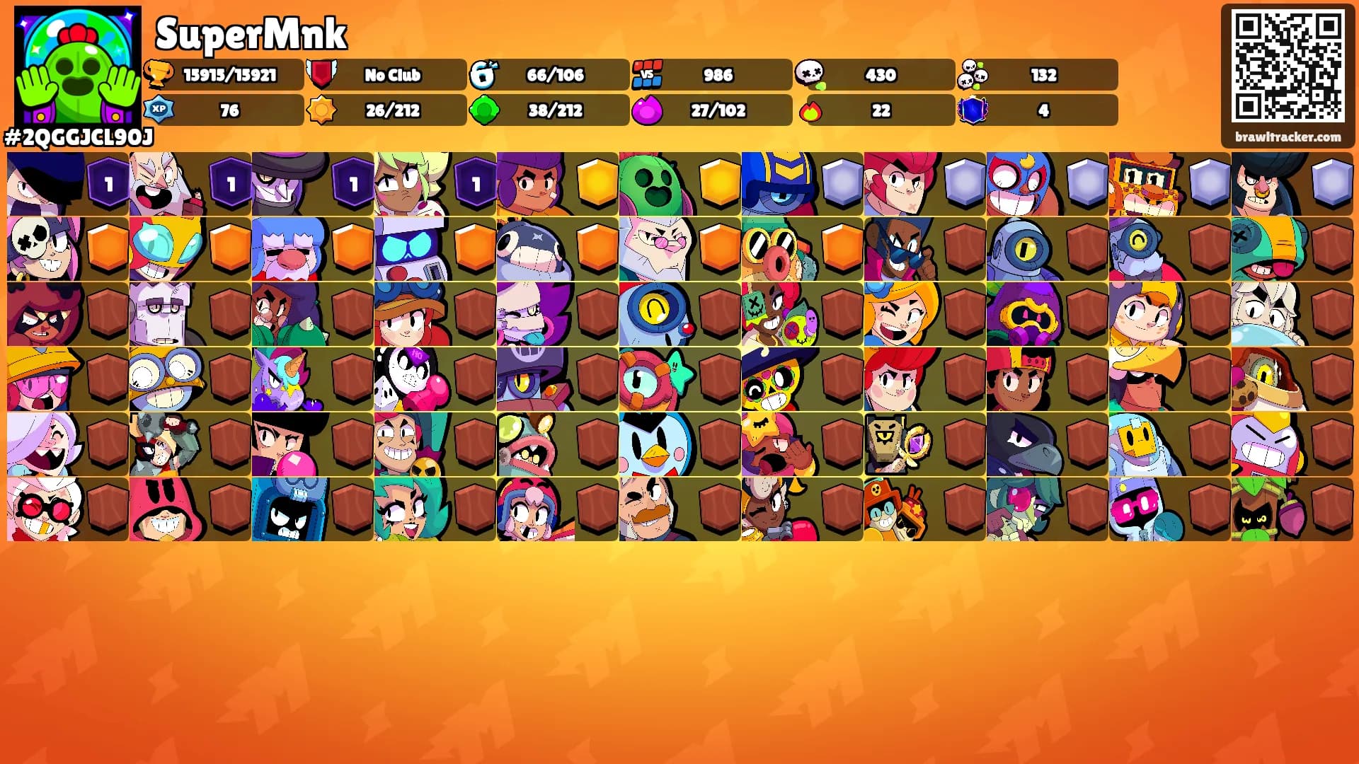 SuperMnk's Ranks