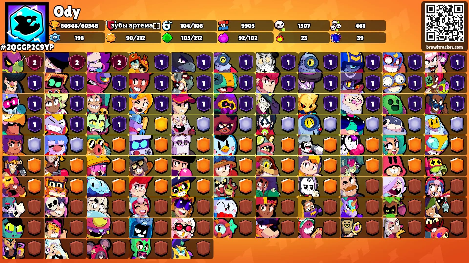 Ody's Ranks