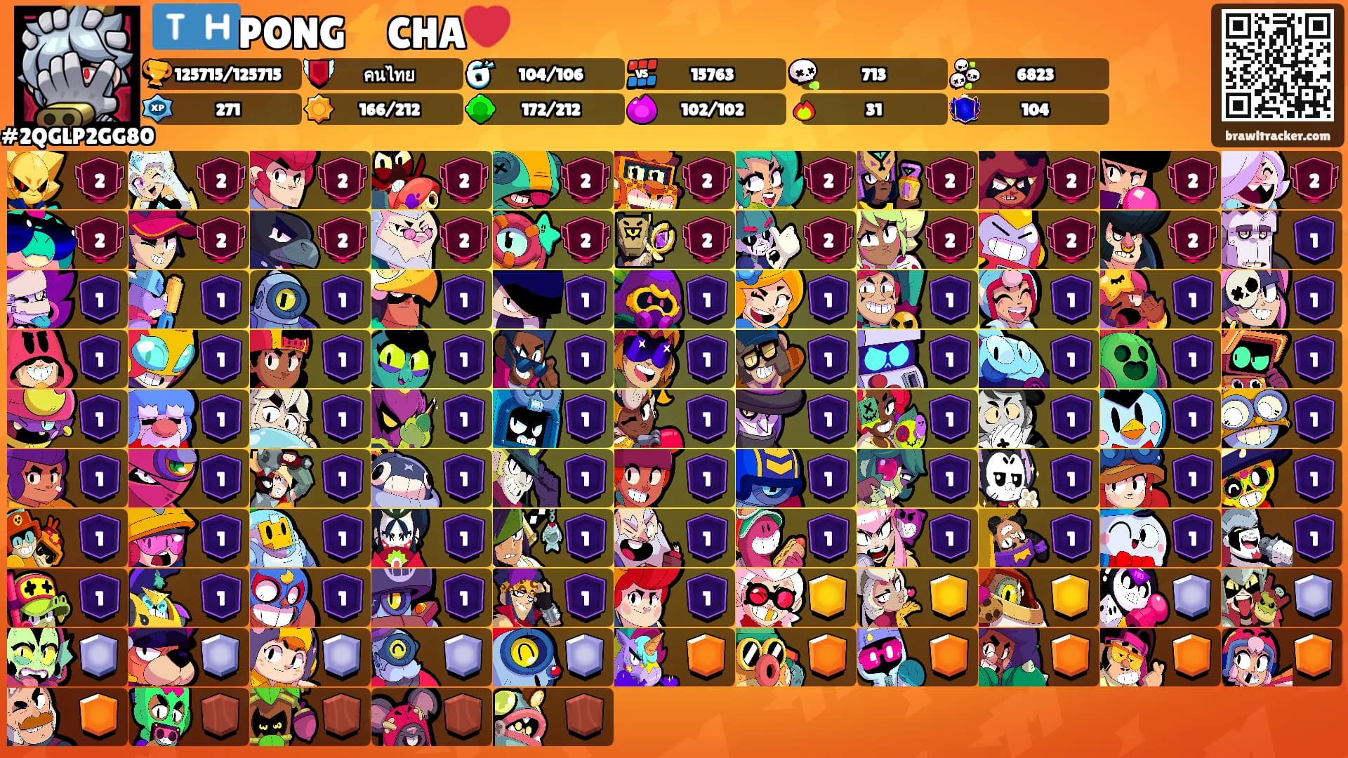 🇹🇭PONG⚡️CHA❤️'s Ranks