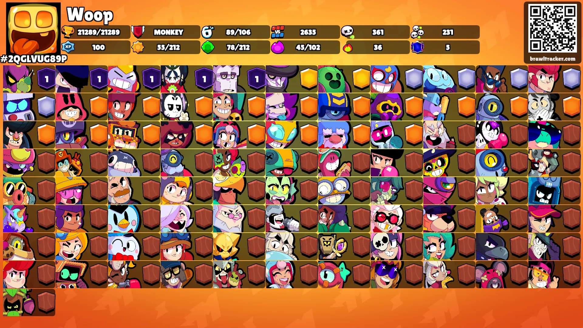Woop's Ranks