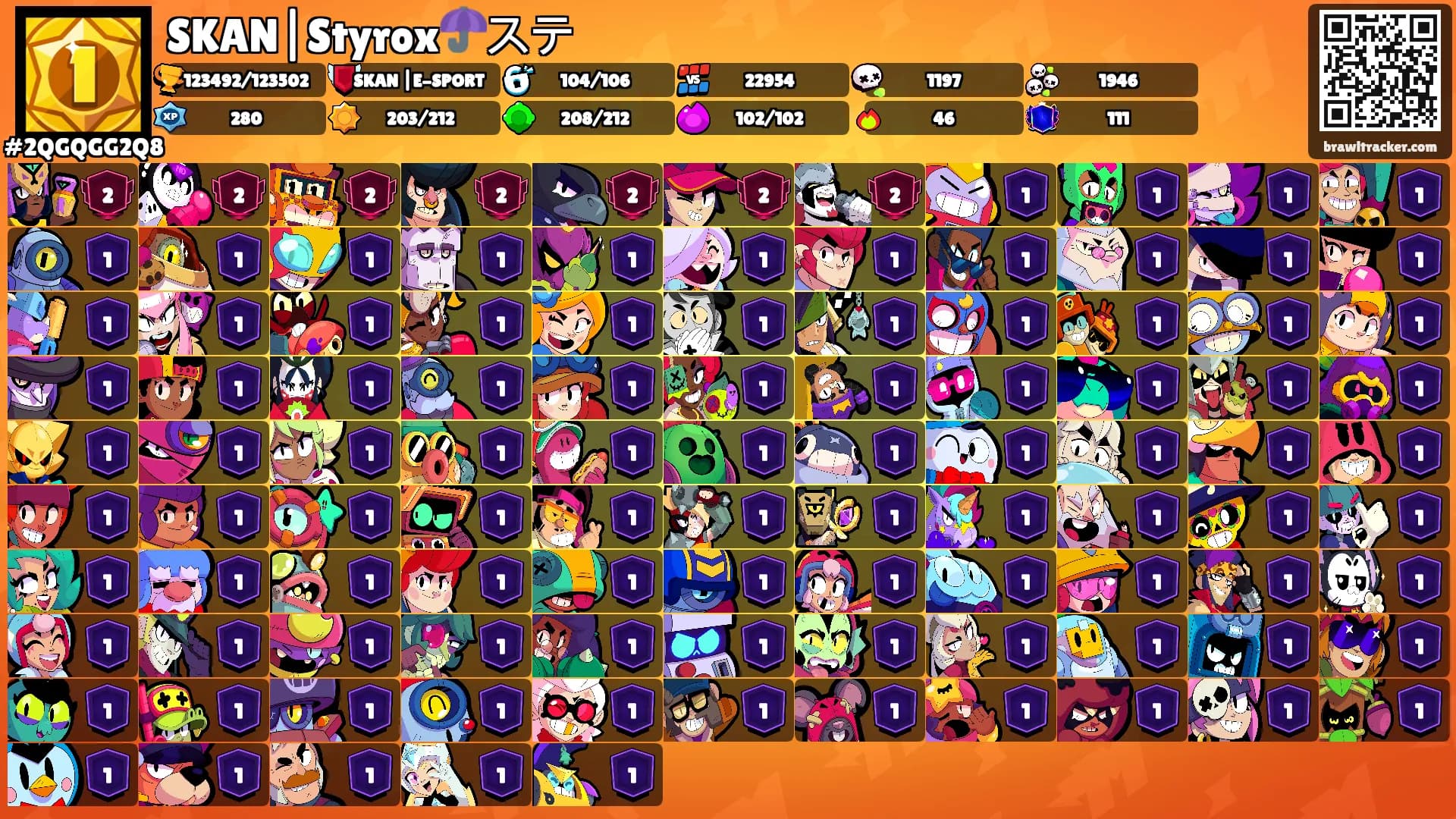 SKAN|Styrox☂️ステ's Ranks
