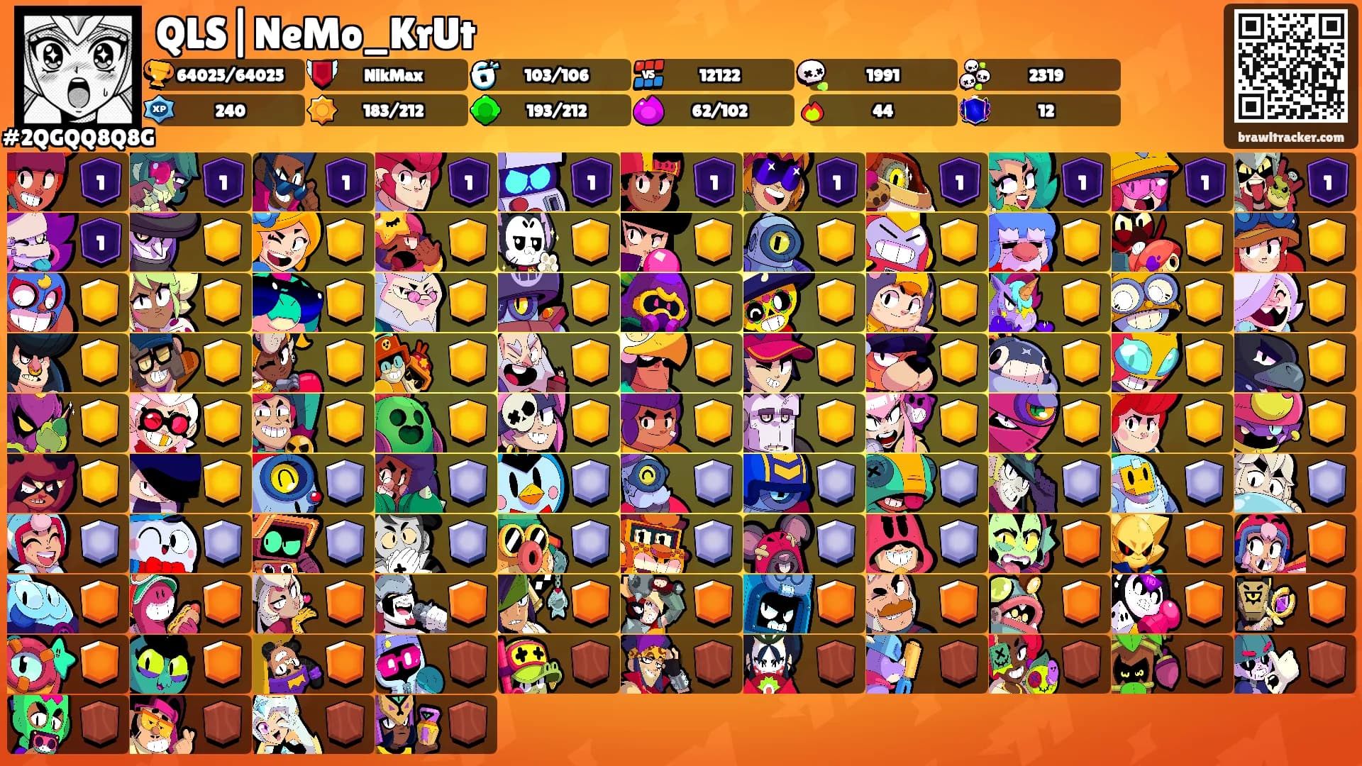 QLS|NeMo_KrUt's Ranks