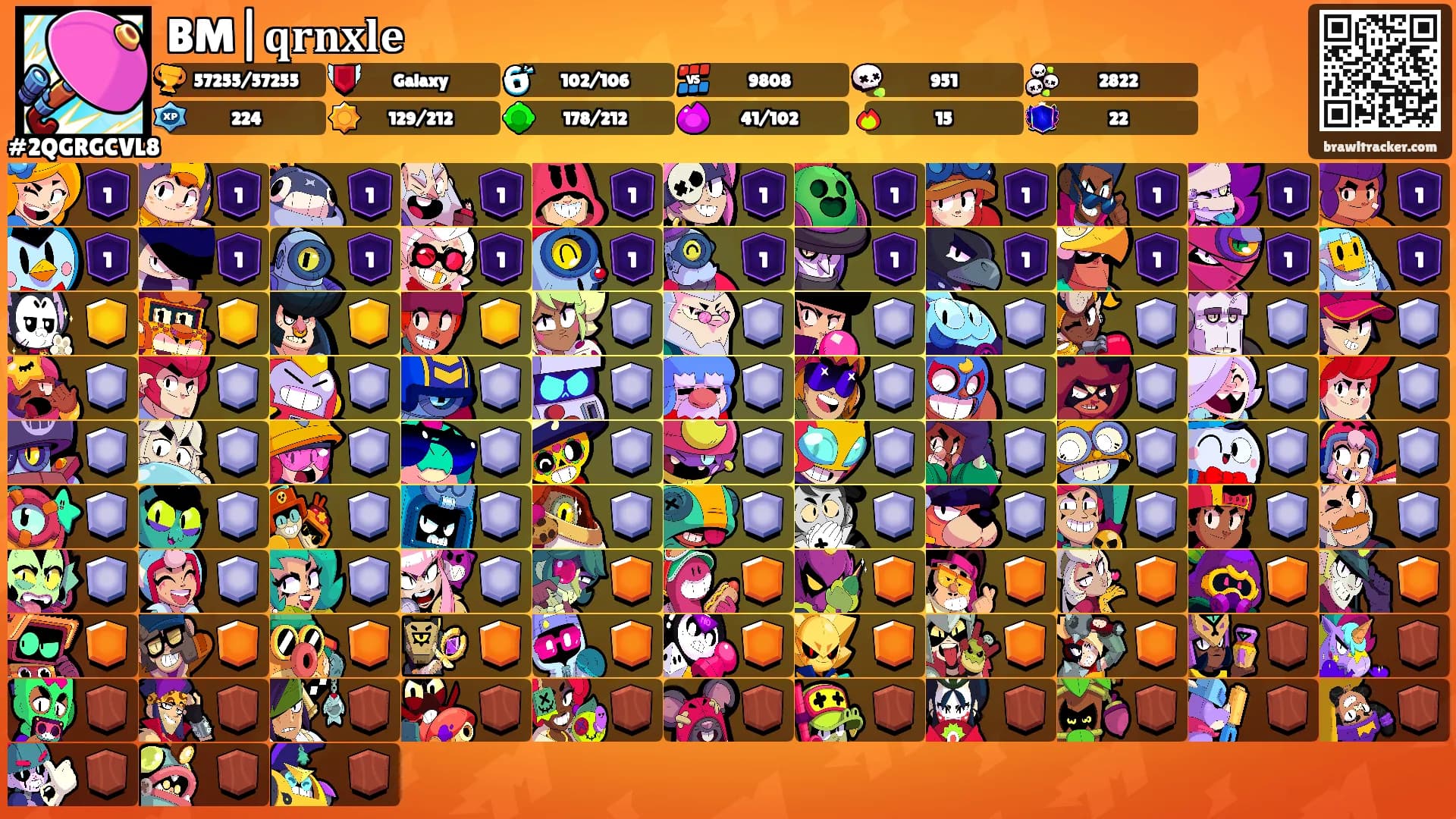 BM|𝐪𝐫𝐧𝐱𝐥𝐞's Ranks