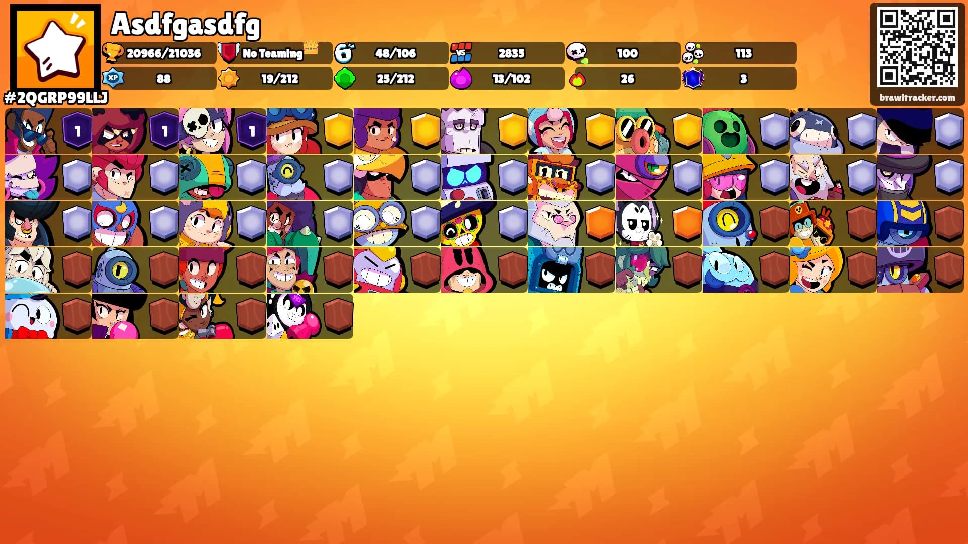 Asdfgasdfg's Ranks