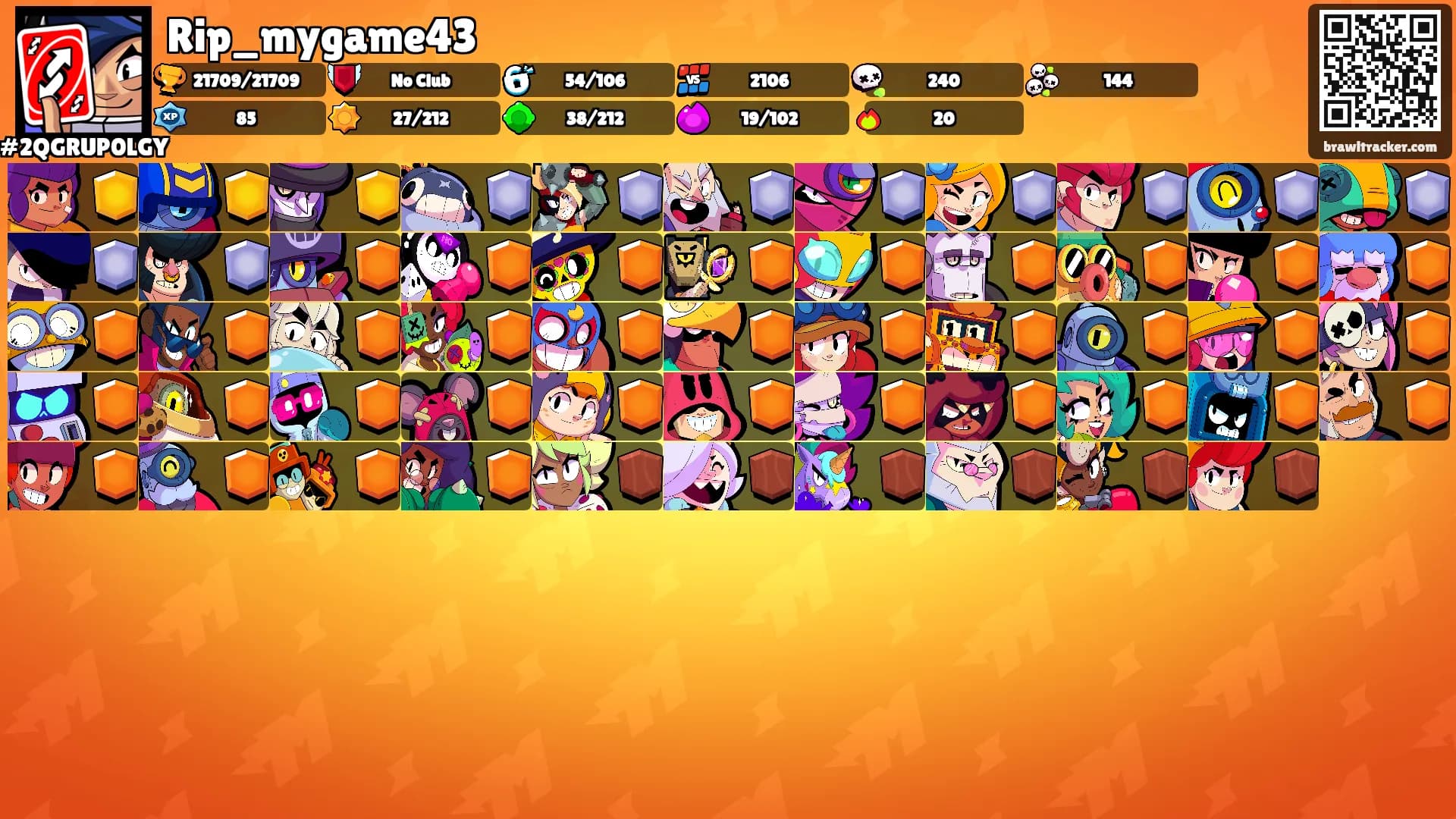 Rip_mygame43's Ranks
