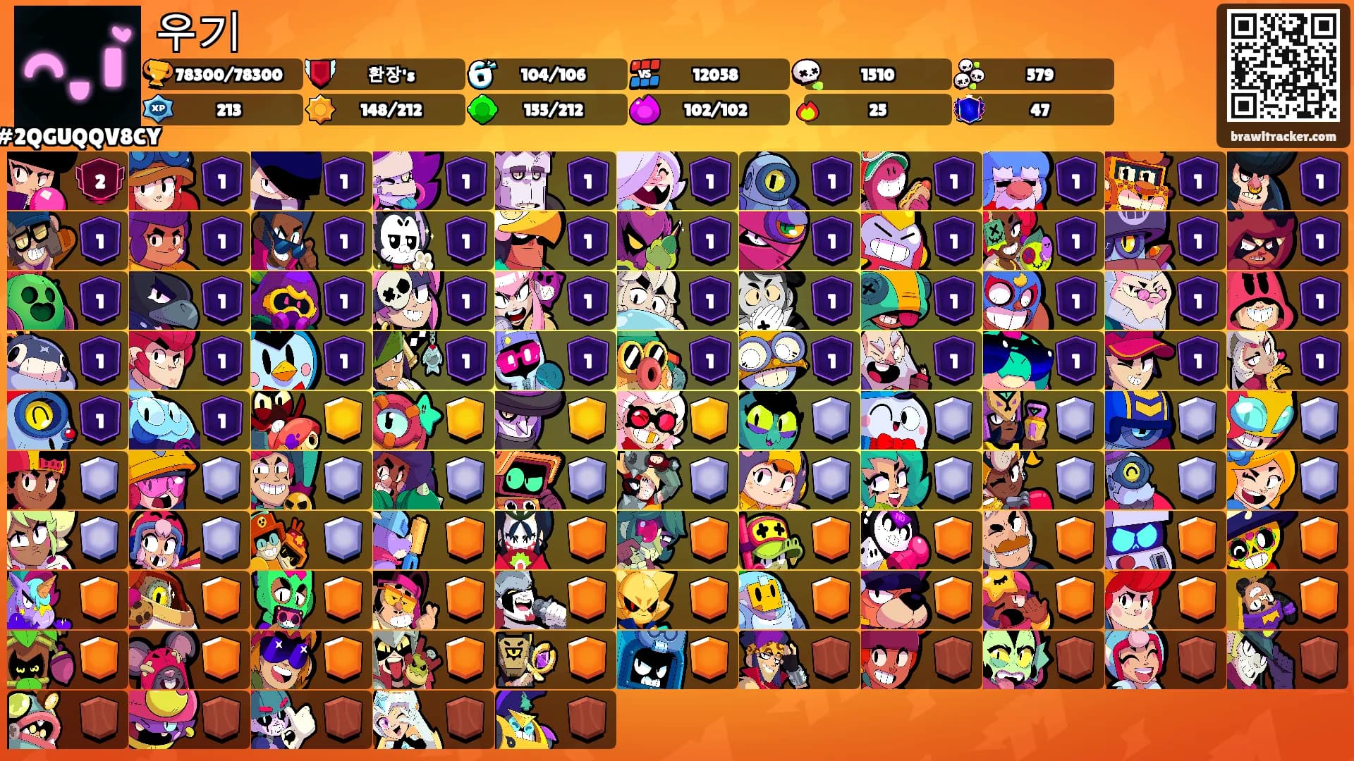 우기's Ranks