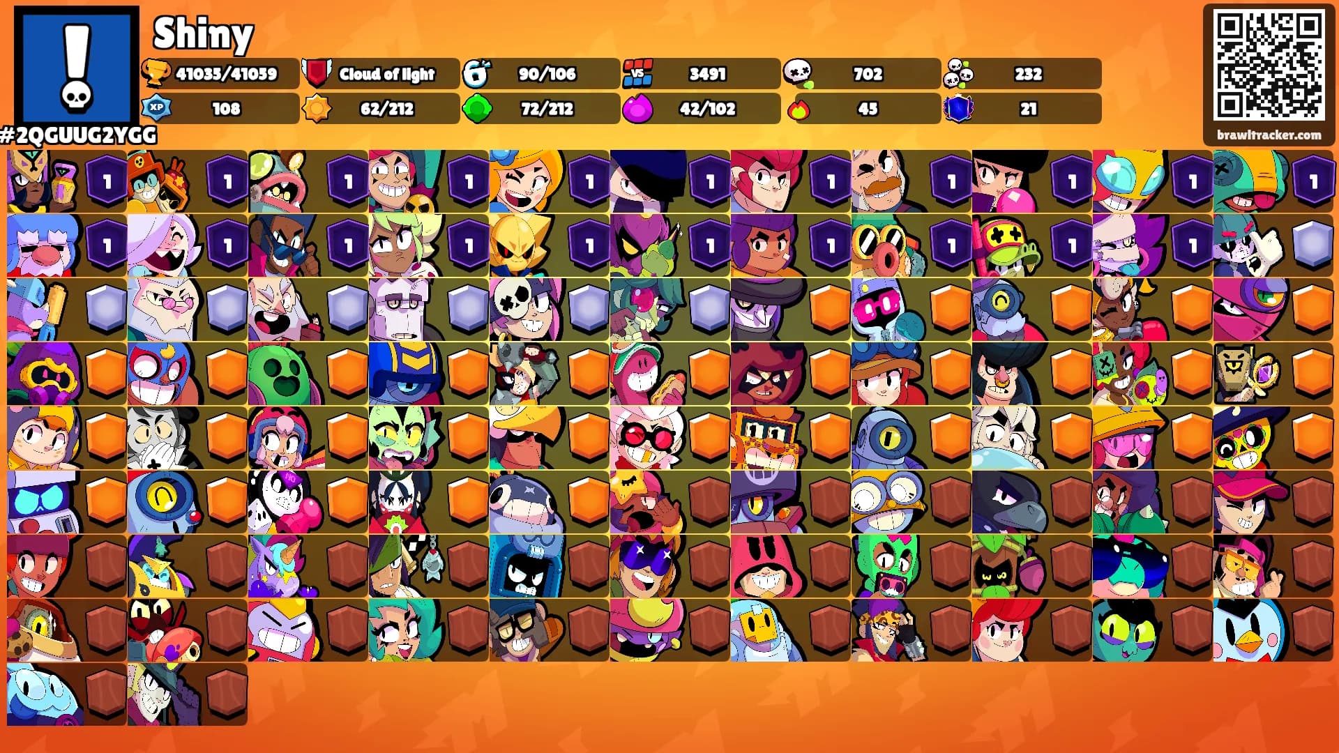 Shiny's Ranks