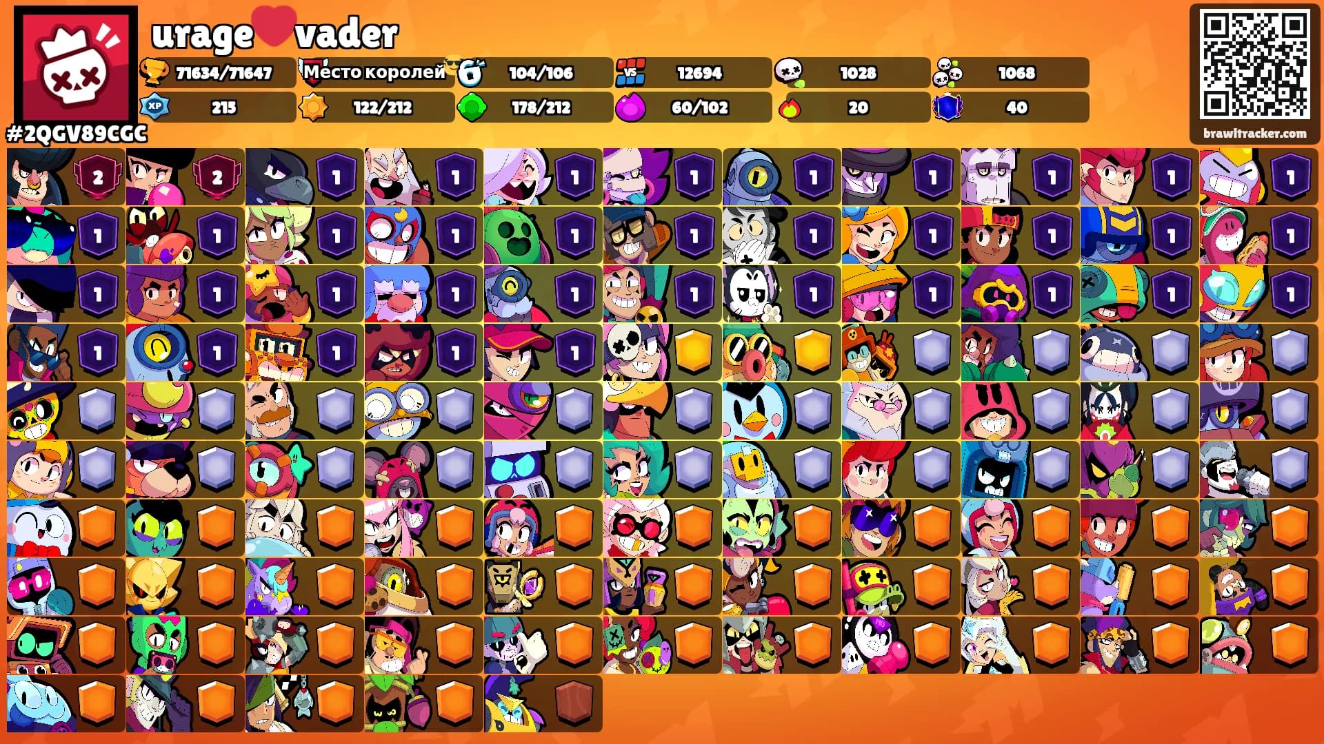 urage❤️vader's Ranks