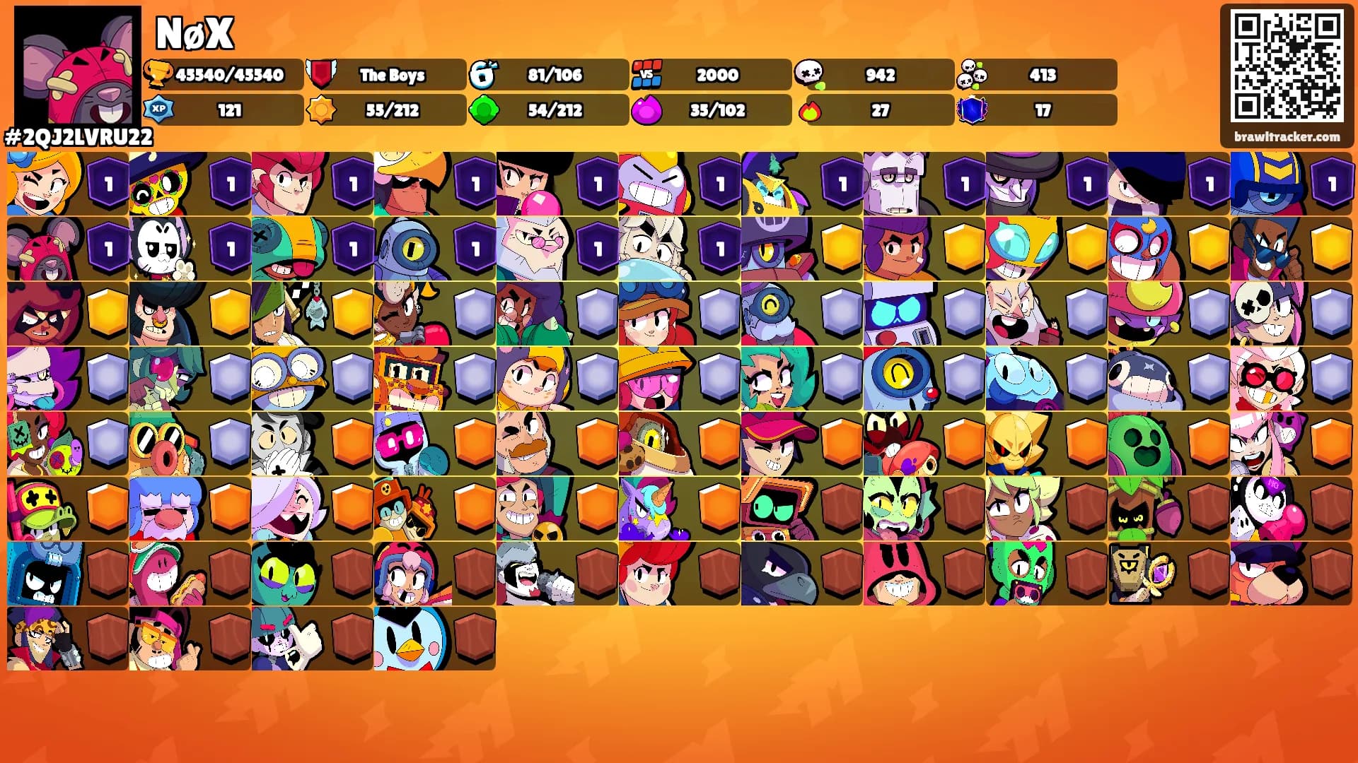 NøX's Ranks