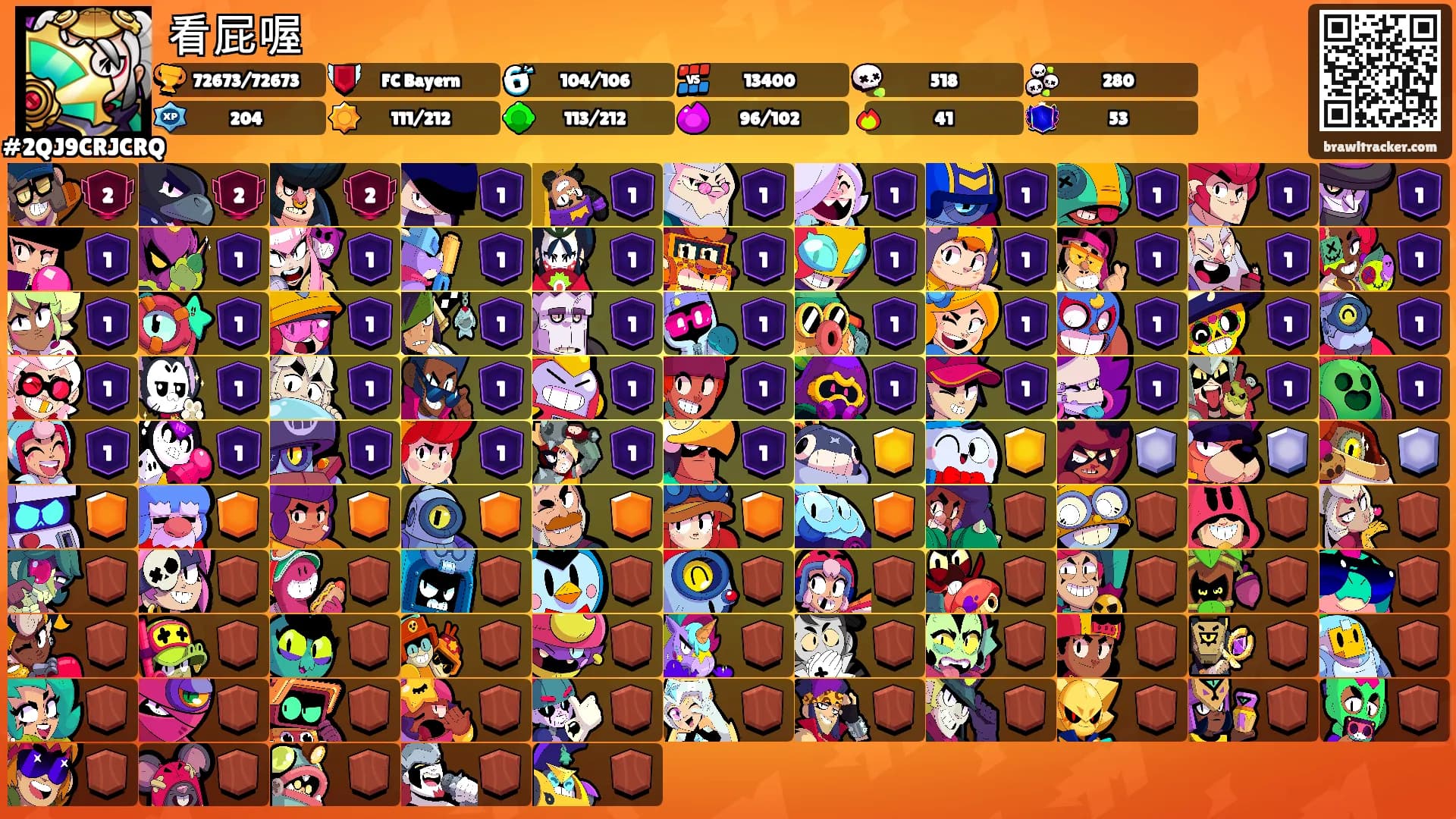 看屁喔's Ranks