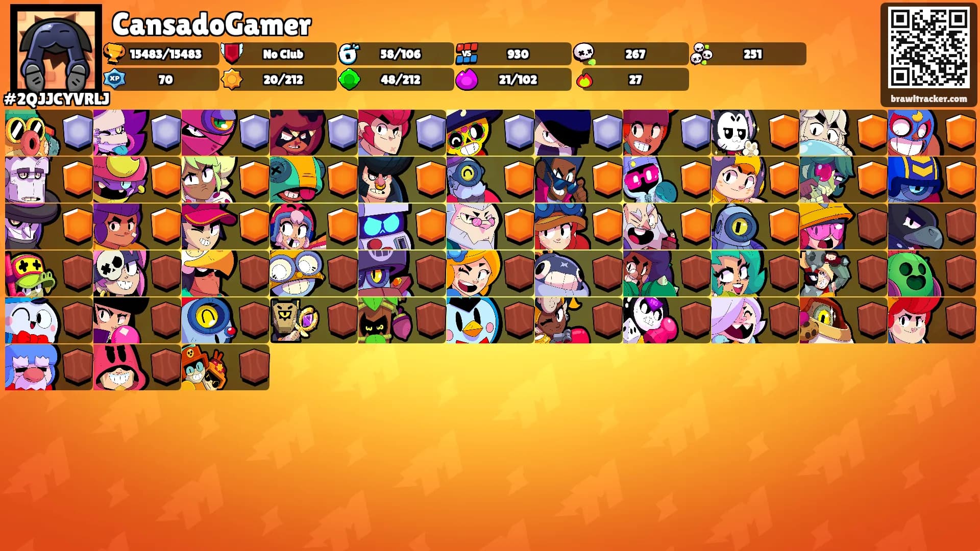 CansadoGamer's Ranks
