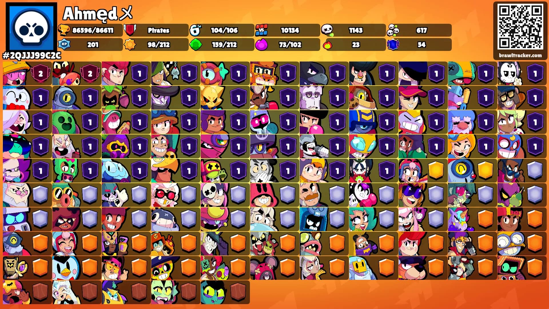 Ahmędメ's Ranks