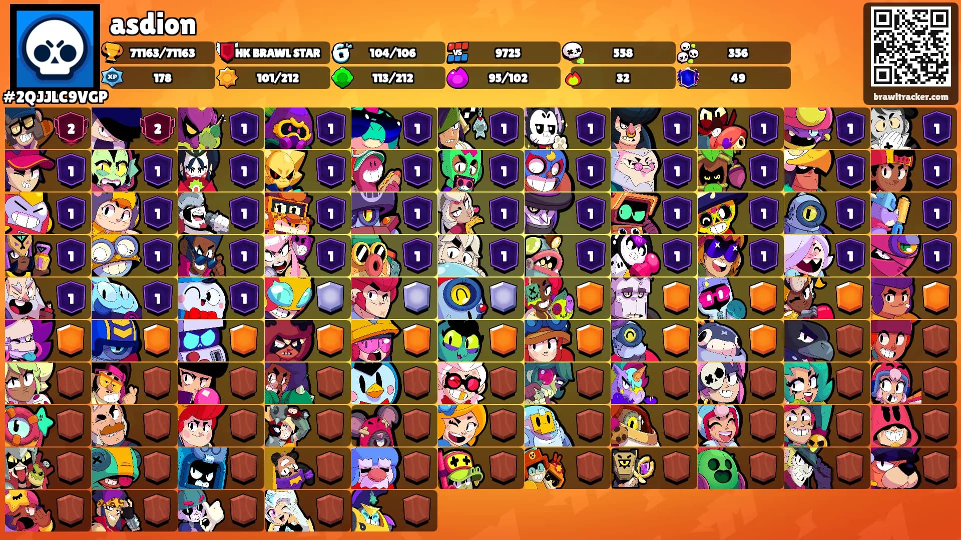 asdion's Ranks