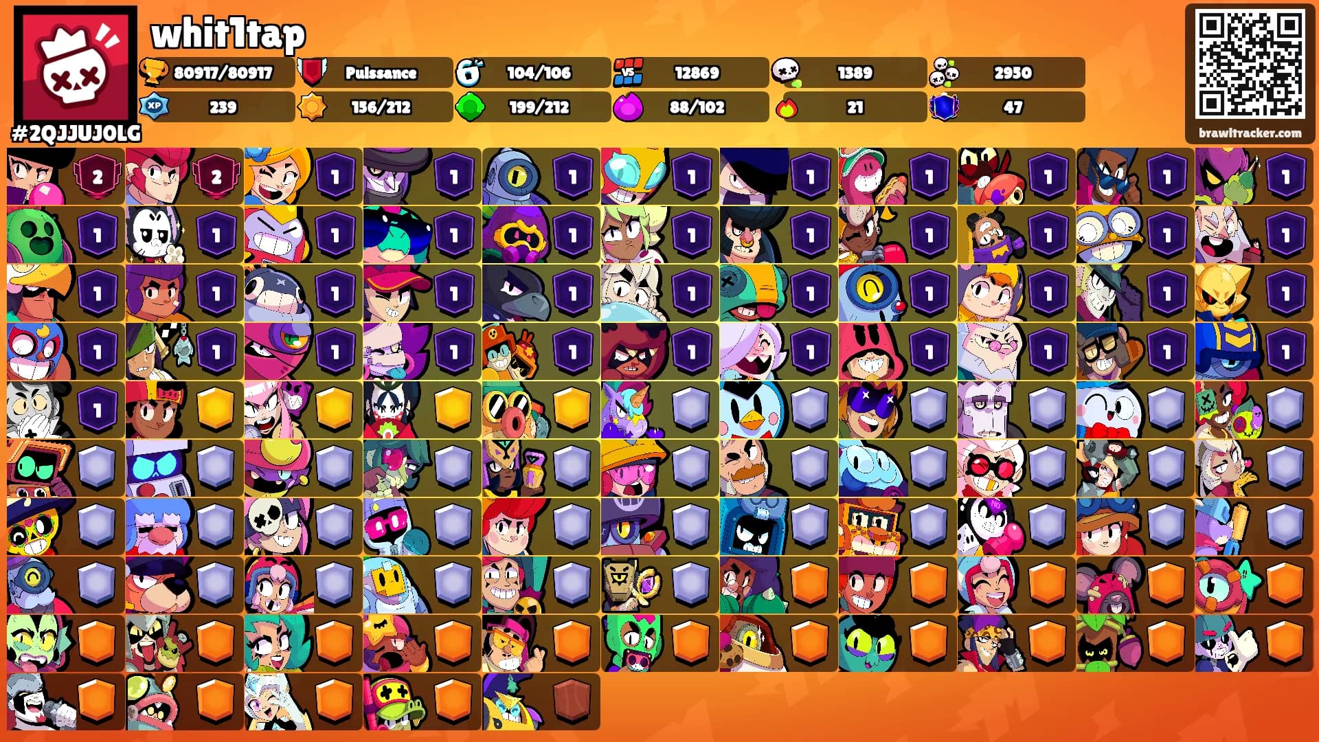 whit1tap's Ranks