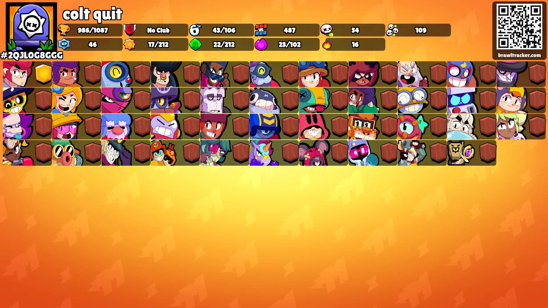 colt quit's Ranks